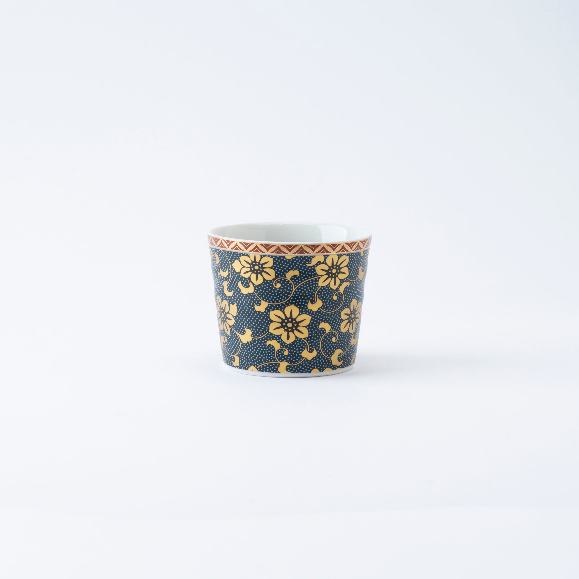 Clematis Chibu Soba Choko Cup - JAPAN KUTANI SHOP