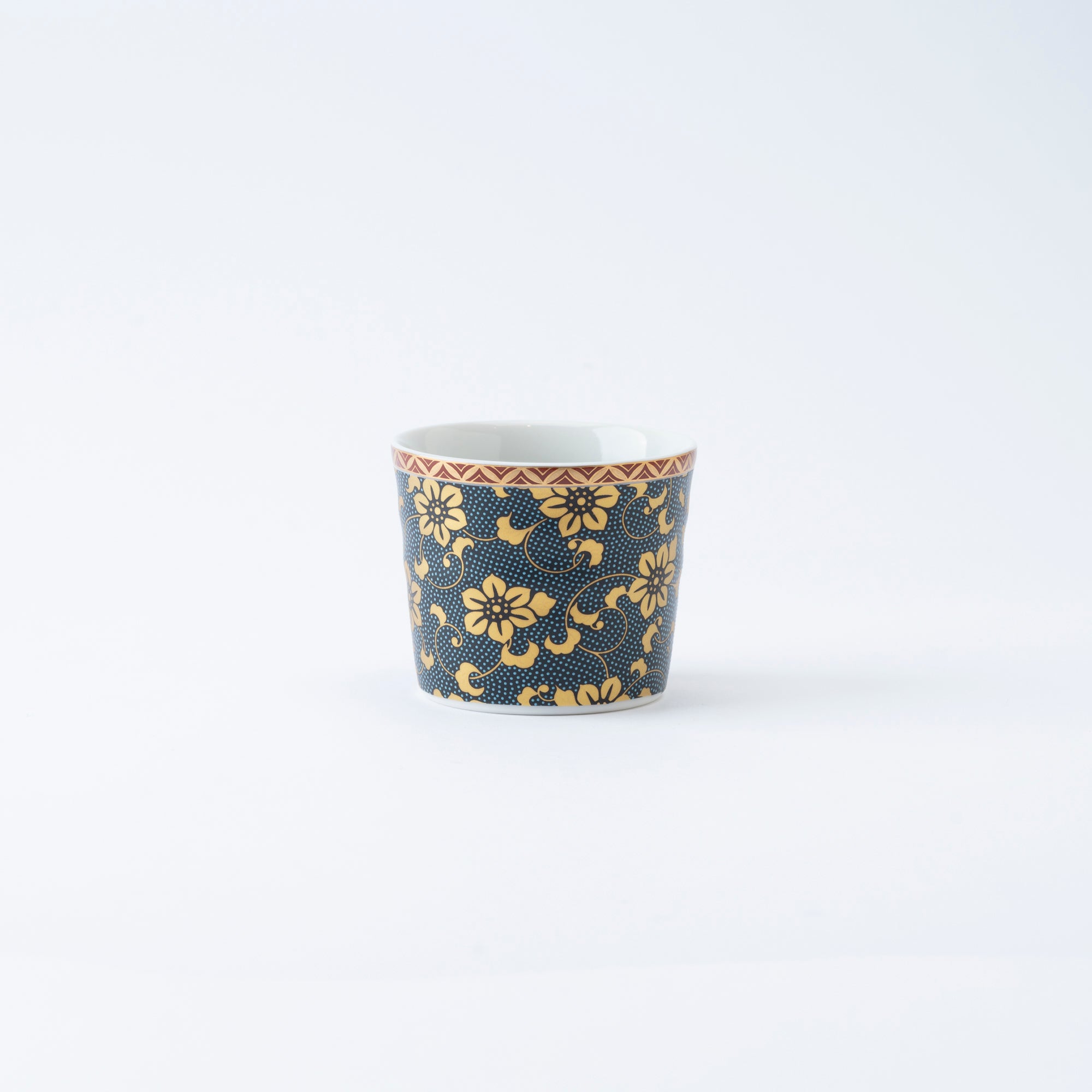 Clematis Chibu Soba Choko Cup - JAPAN KUTANI SHOP