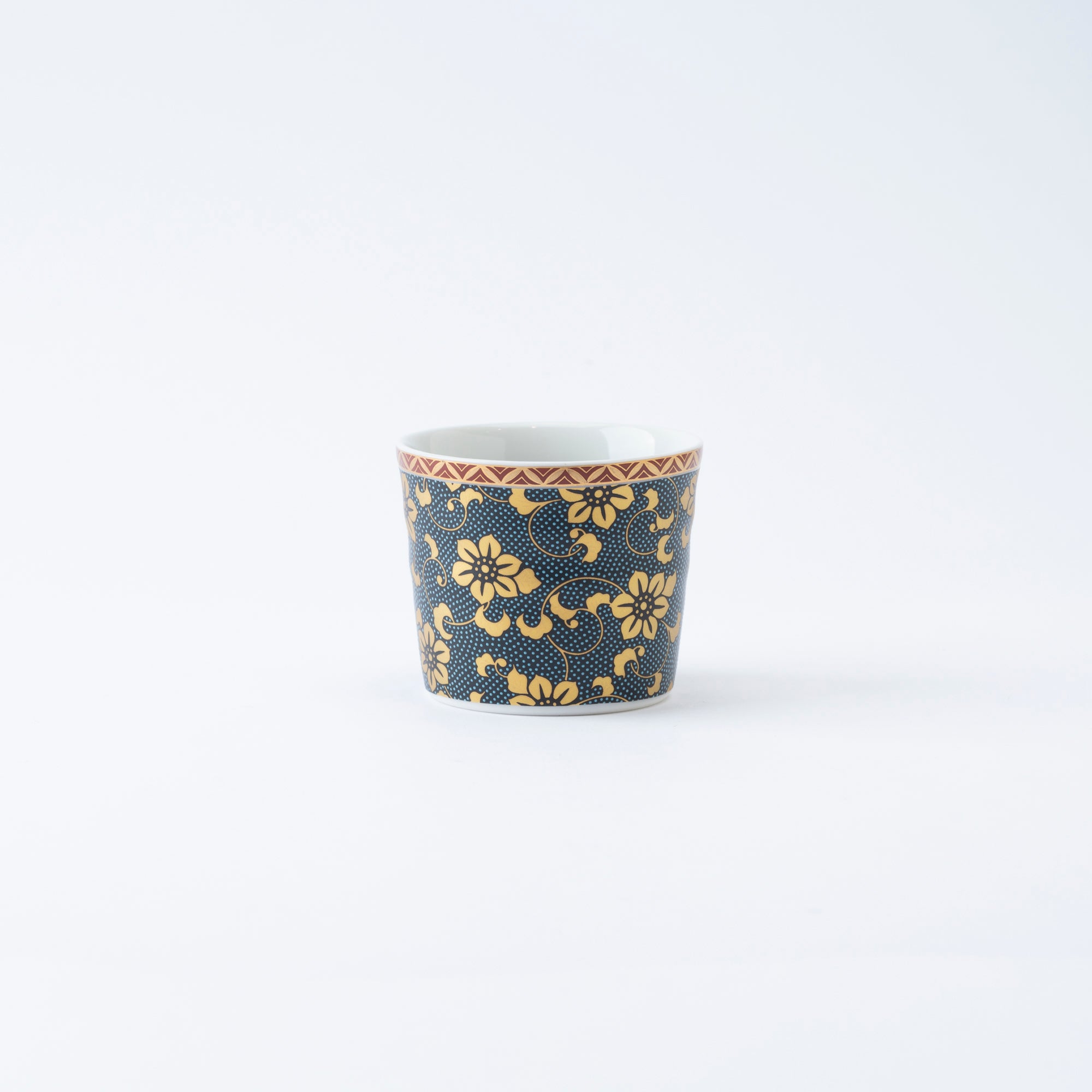 Clematis Chibu Soba Choko Cup - JAPAN KUTANI SHOP
