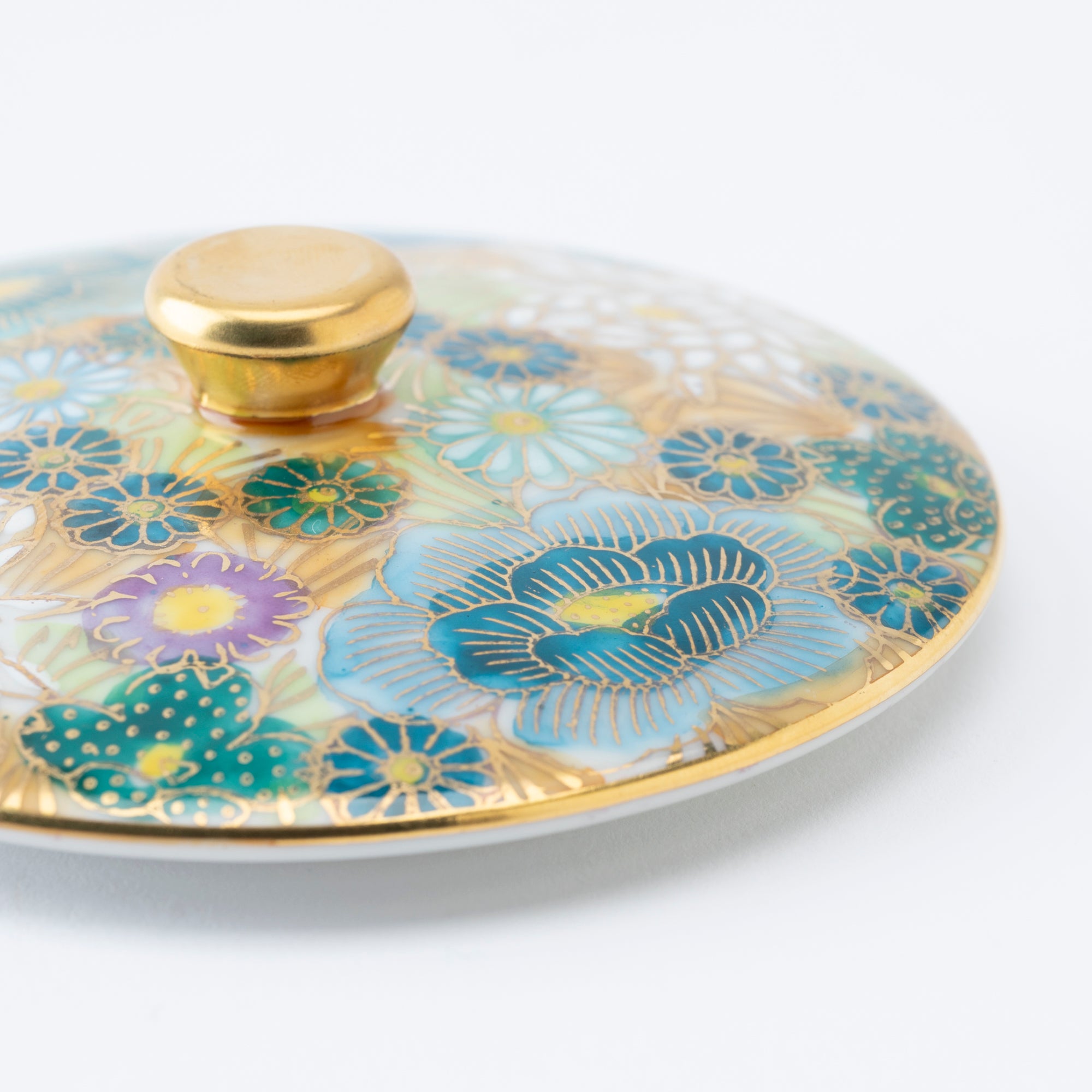 Hanazume Japanese Teacup Pair - JAPAN KUTANI SHOP