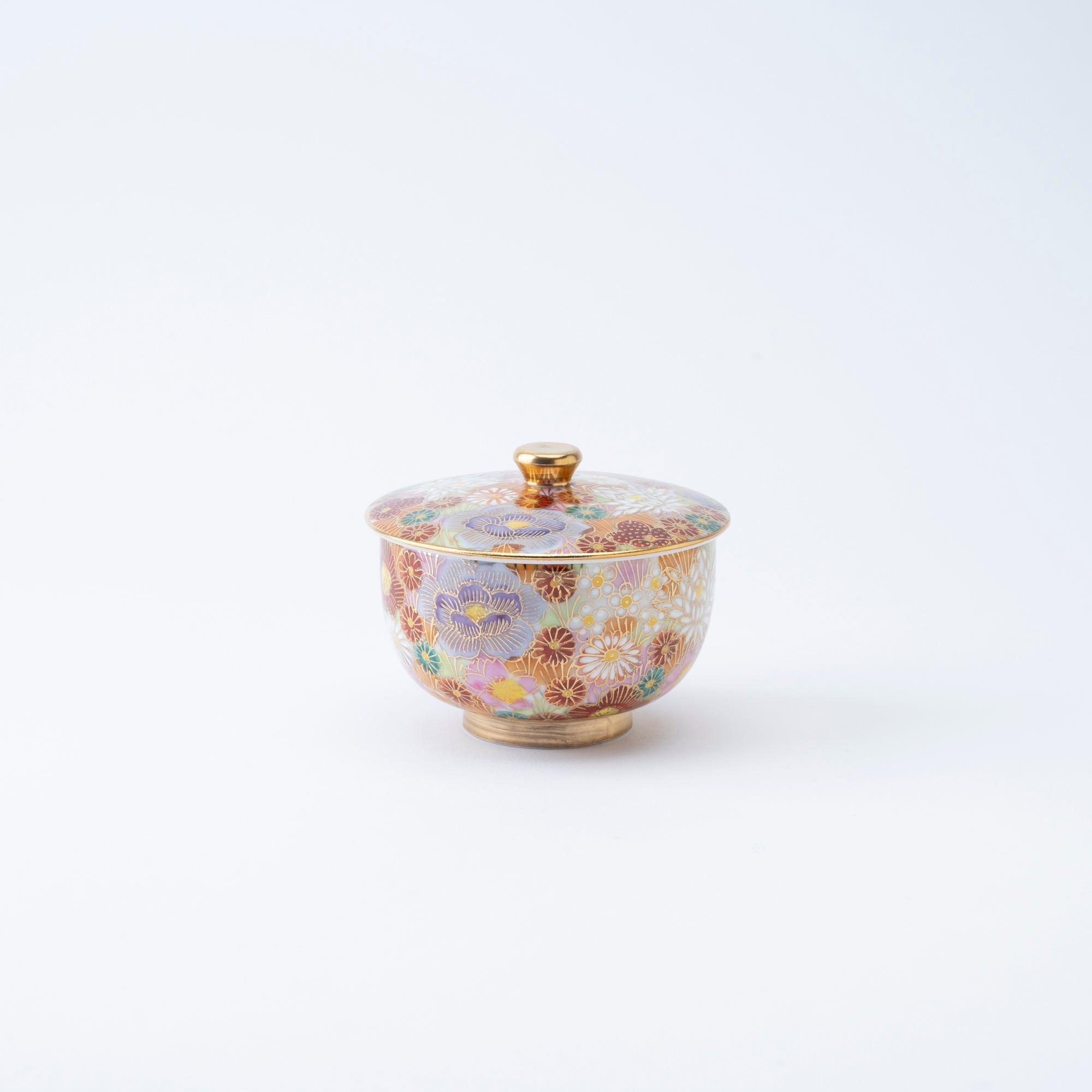Hanazume Japanese Teacup Pair - JAPAN KUTANI SHOP