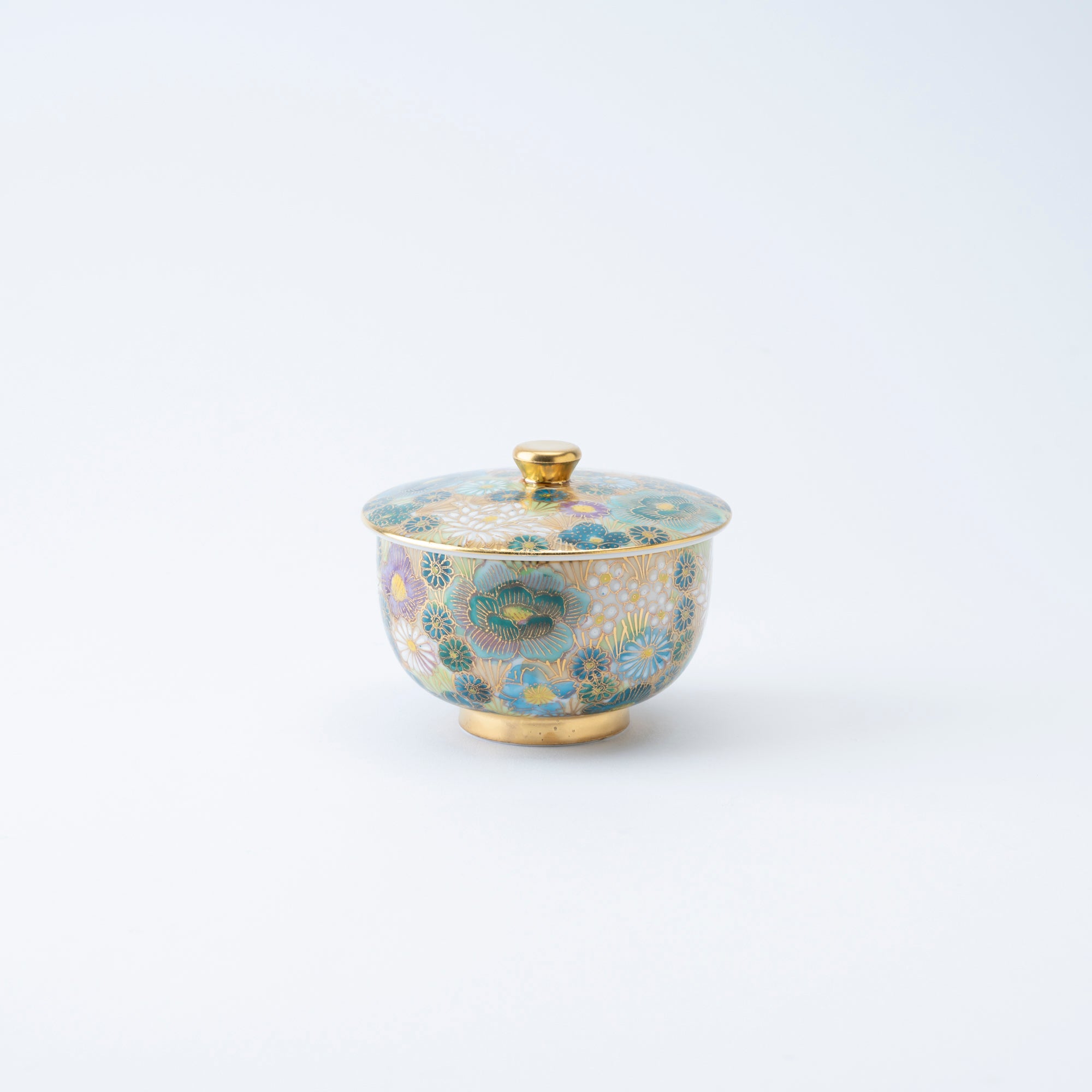 Hanazume Japanese Teacup Pair - JAPAN KUTANI SHOP