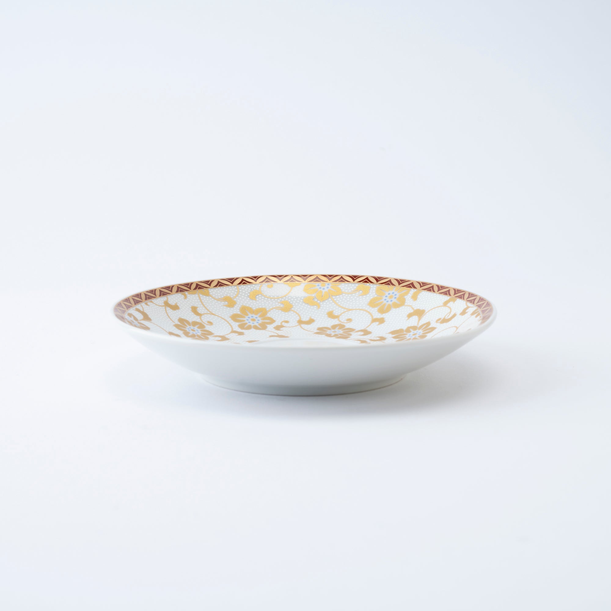 Clematis Chibu Cup & Saucer - JAPAN KUTANI SHOP