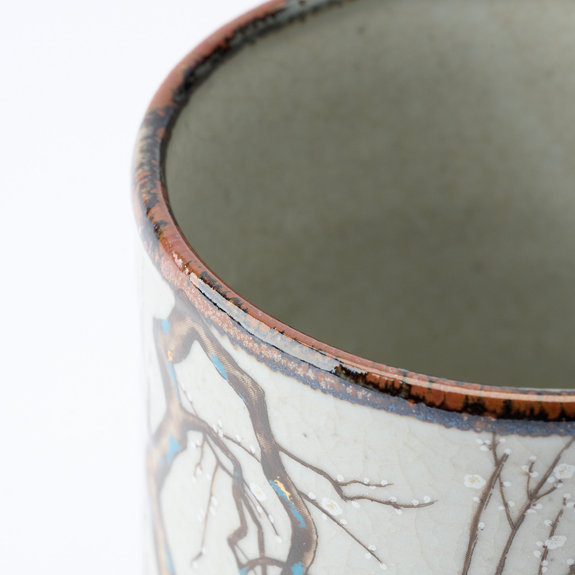 Korinbai Yunomi Japanese Teacup - JAPAN KUTANI SHOP