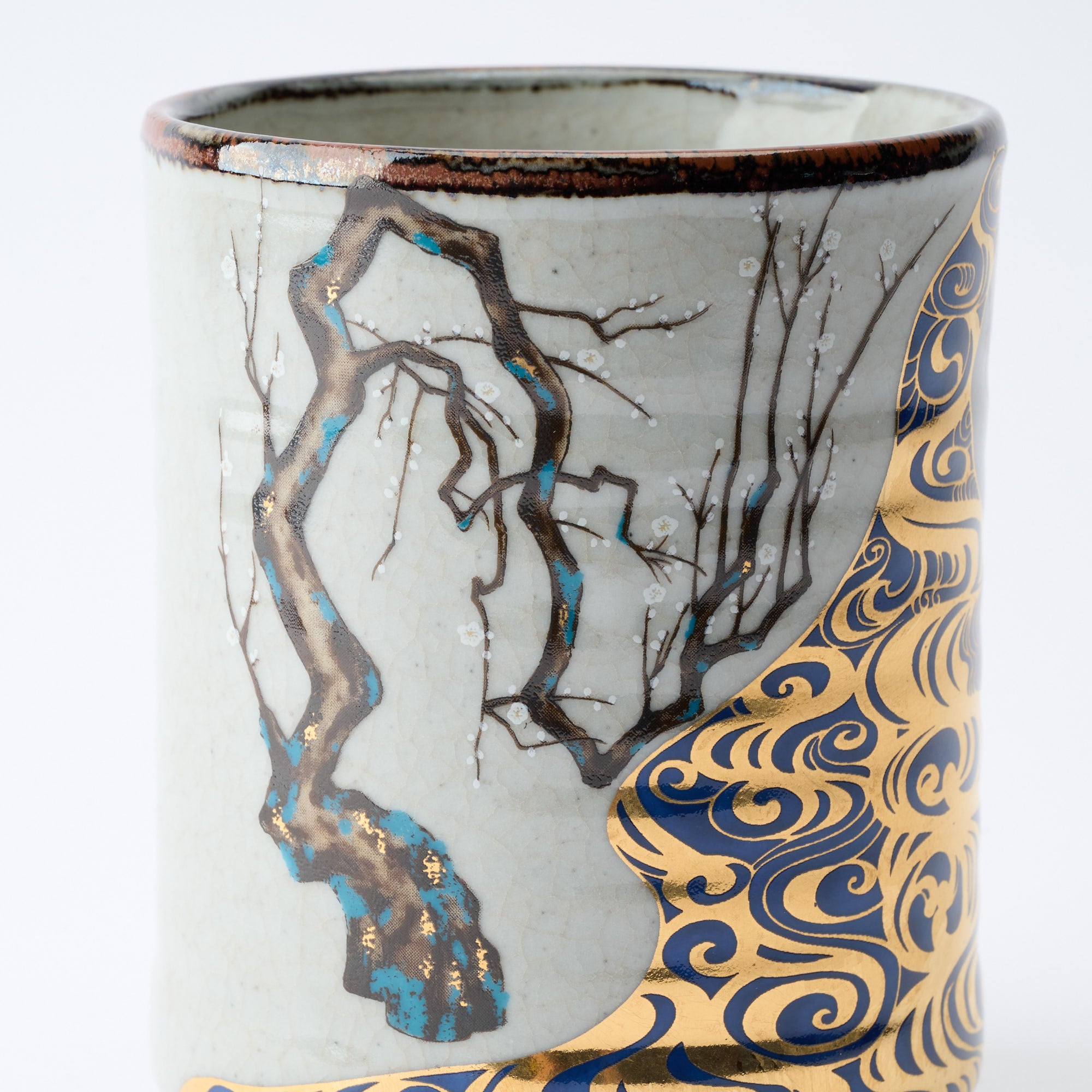 Korinbai Yunomi Japanese Teacup - JAPAN KUTANI SHOP