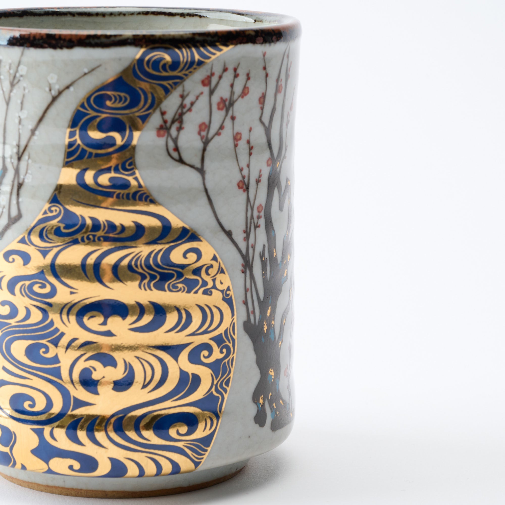 Korinbai Yunomi Japanese Teacup - JAPAN KUTANI SHOP