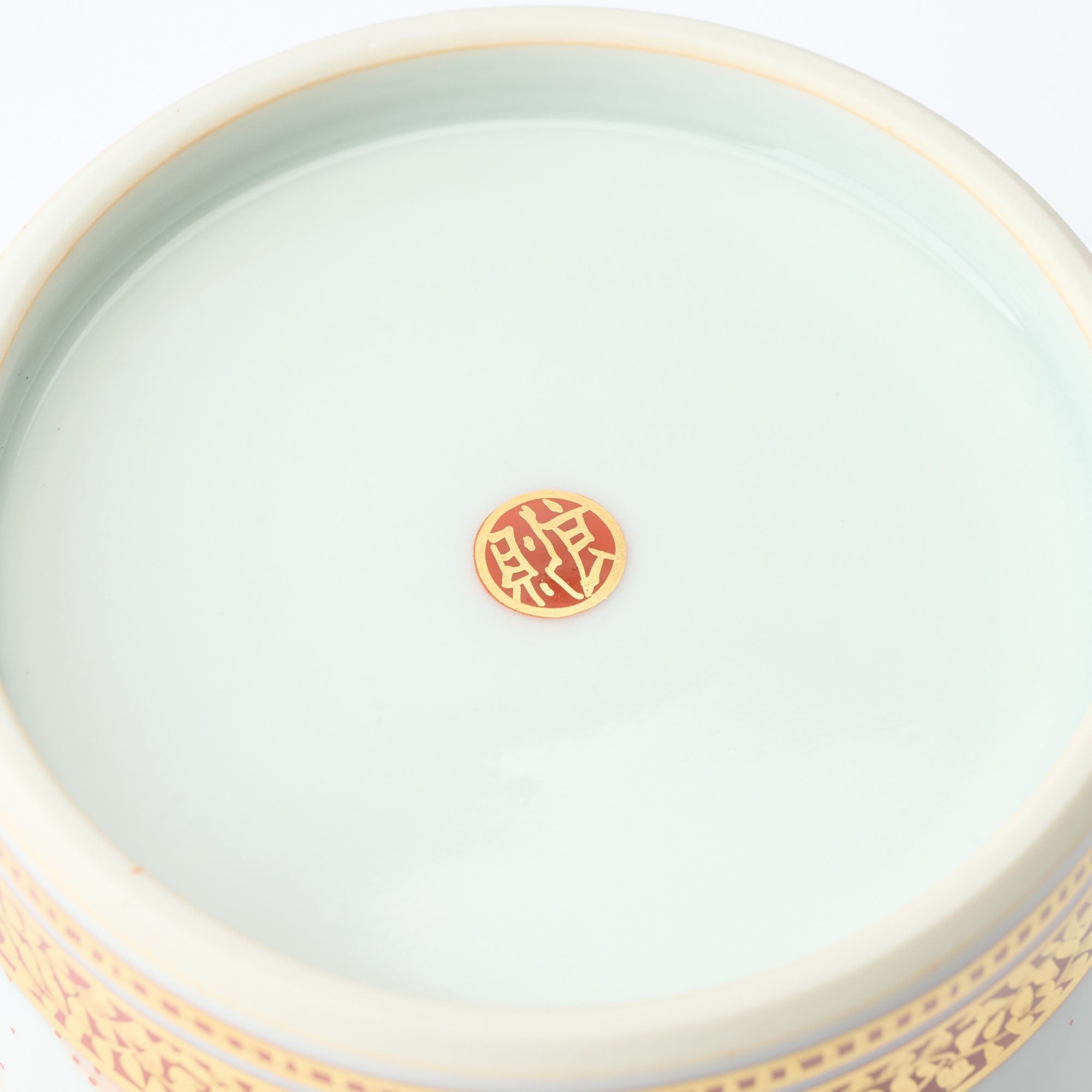 Kinrande Dragon & Phoenix Cup Pair - JAPAN KUTANI SHOP