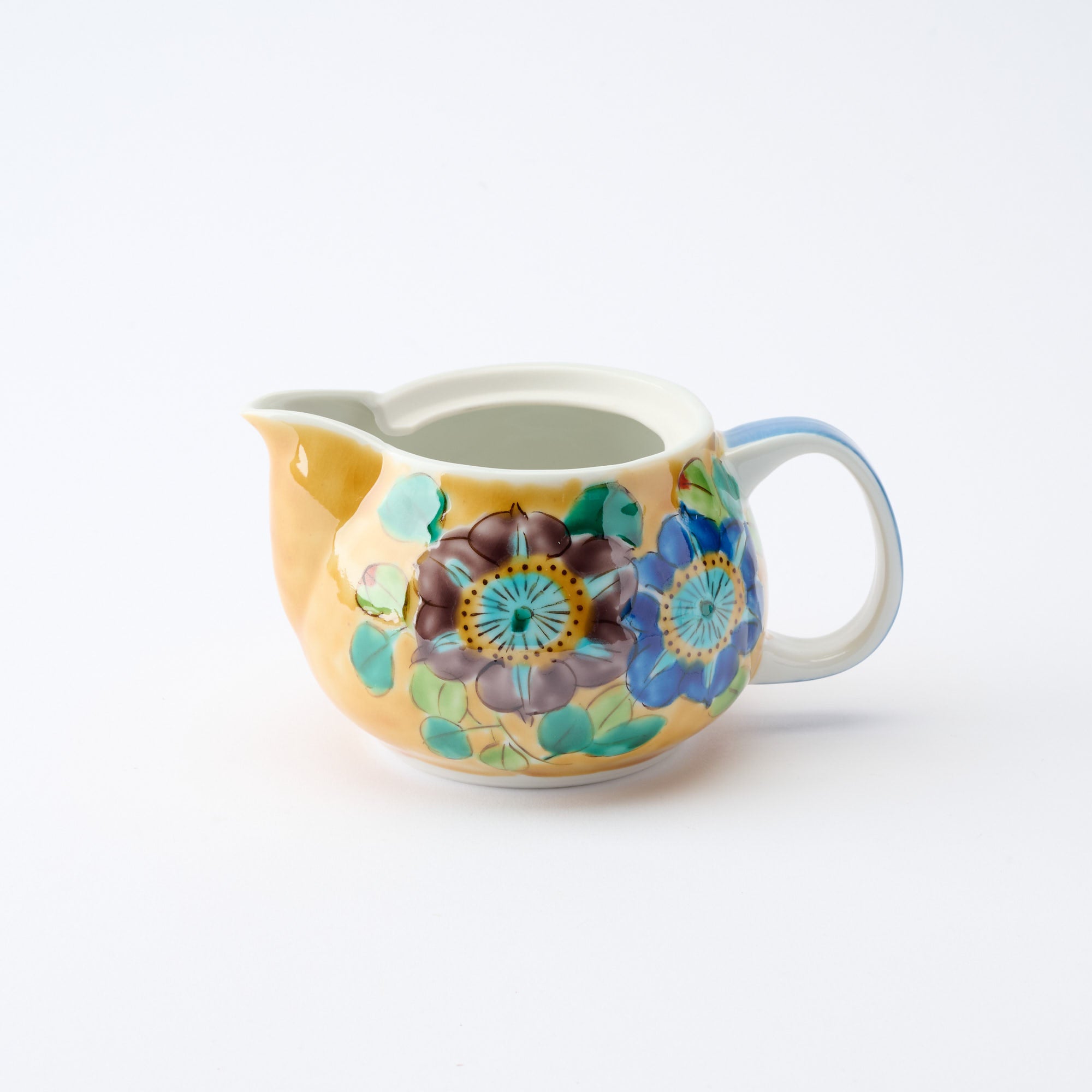 Yoshidaya Peony Japaese Teapot - JAPAN KUTANI SHOP