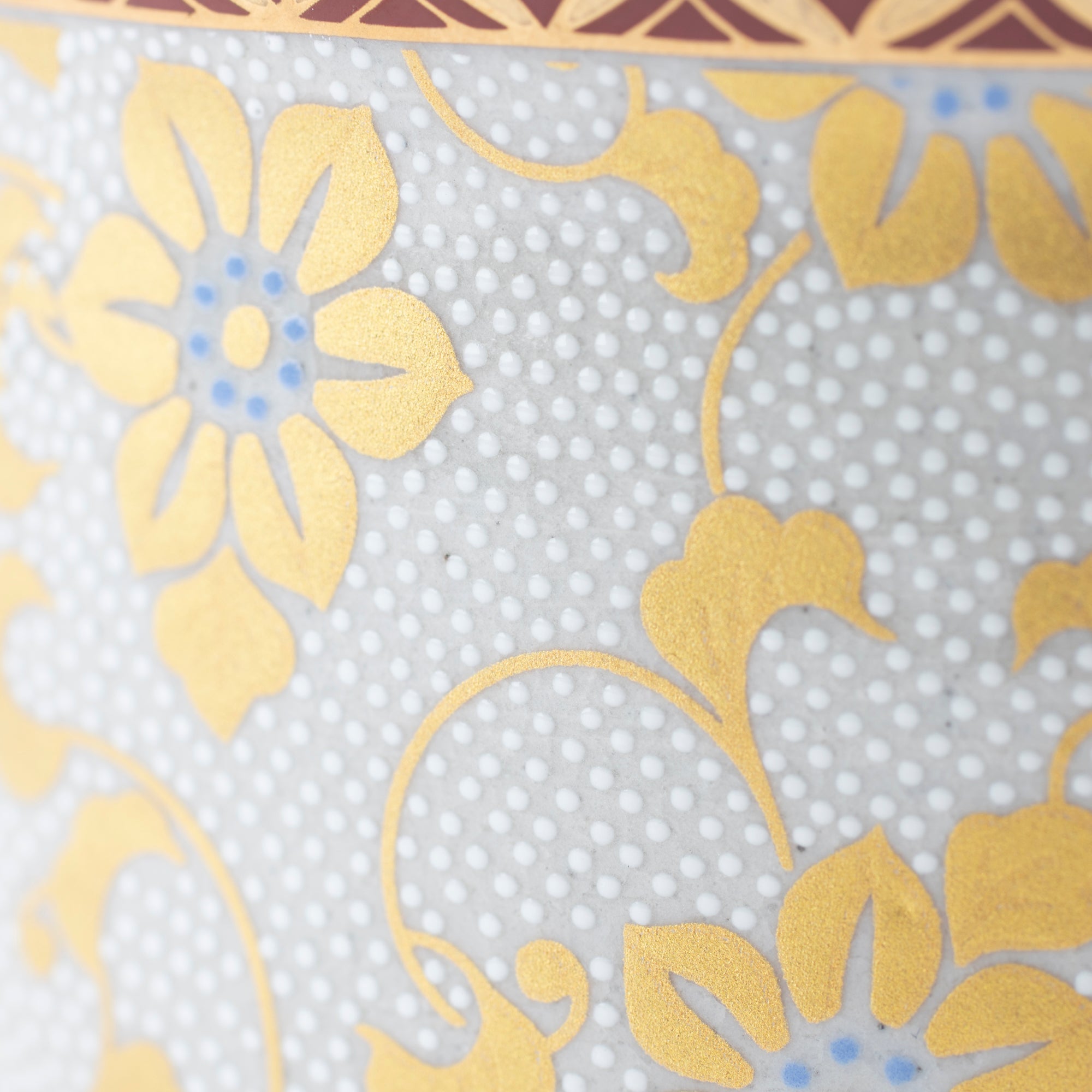 Clematis Chibu Matcha Bowl - JAPAN KUTANI SHOP