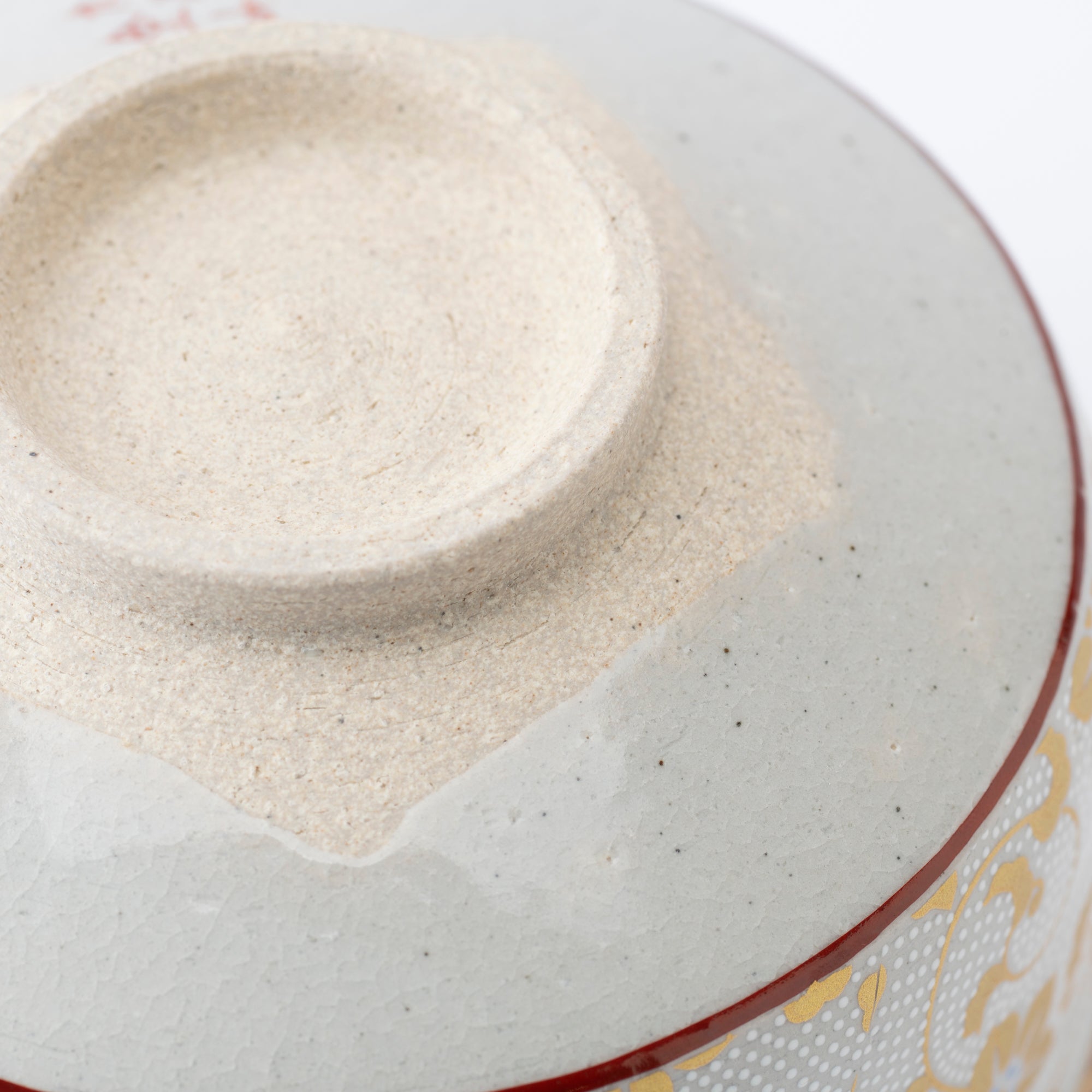 Clematis Chibu Matcha Bowl - JAPAN KUTANI SHOP