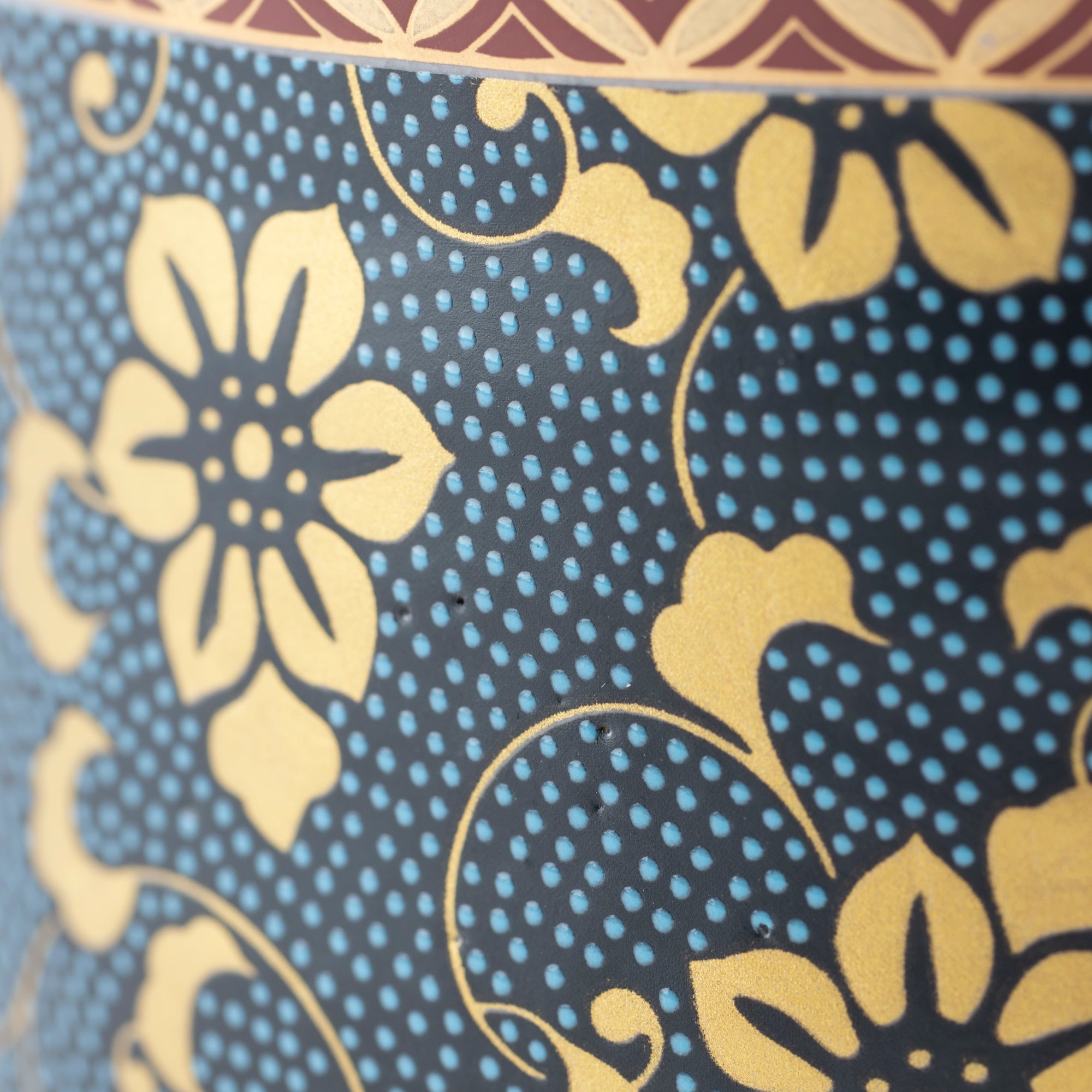 Clematis Chibu Matcha Bowl - JAPAN KUTANI SHOP