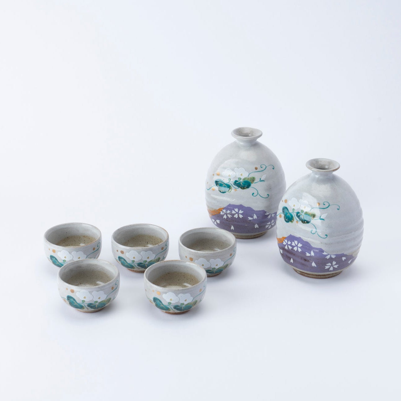 Blossom Breeze Sake Set - JAPAN KUTANI SHOP