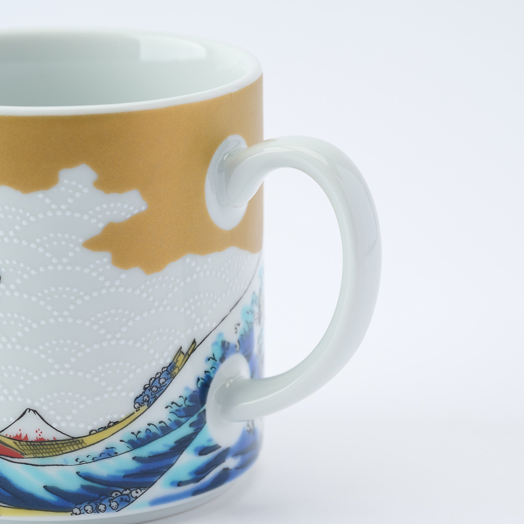 Hokusai Mug - JAPAN KUTANI SHOP