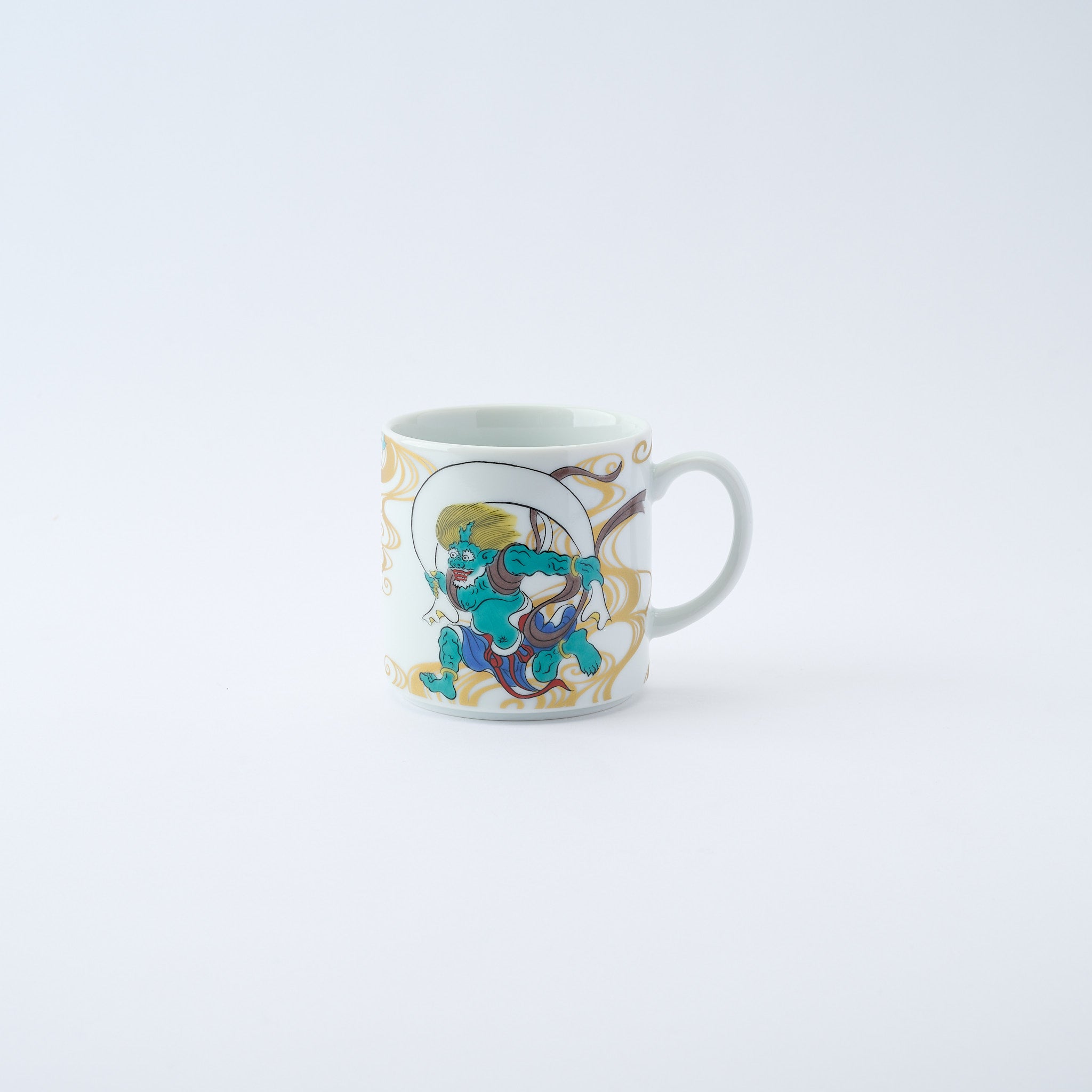 Fujin Raijin Mug - JAPAN KUTANI SHOP