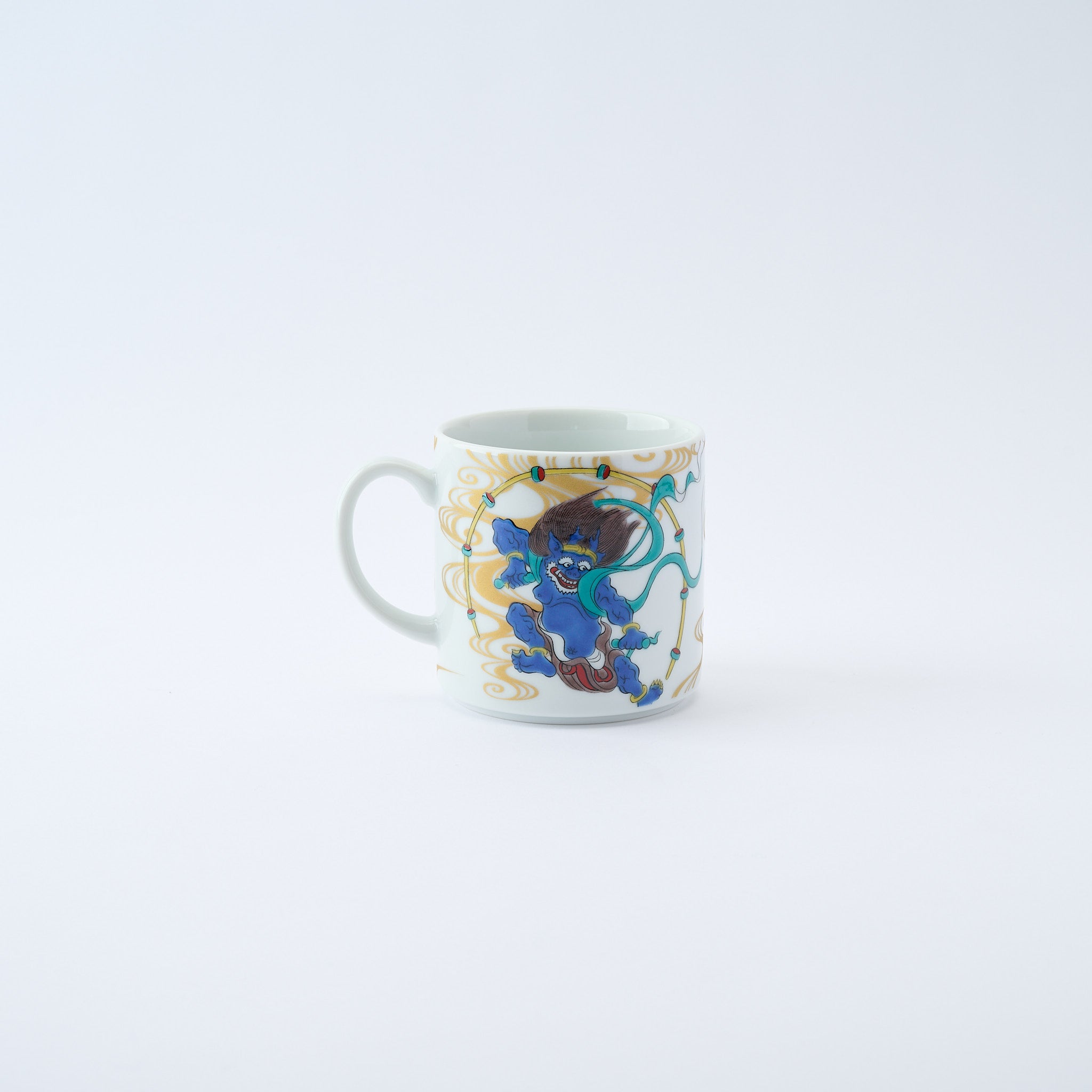 Fujin Raijin Mug - JAPAN KUTANI SHOP