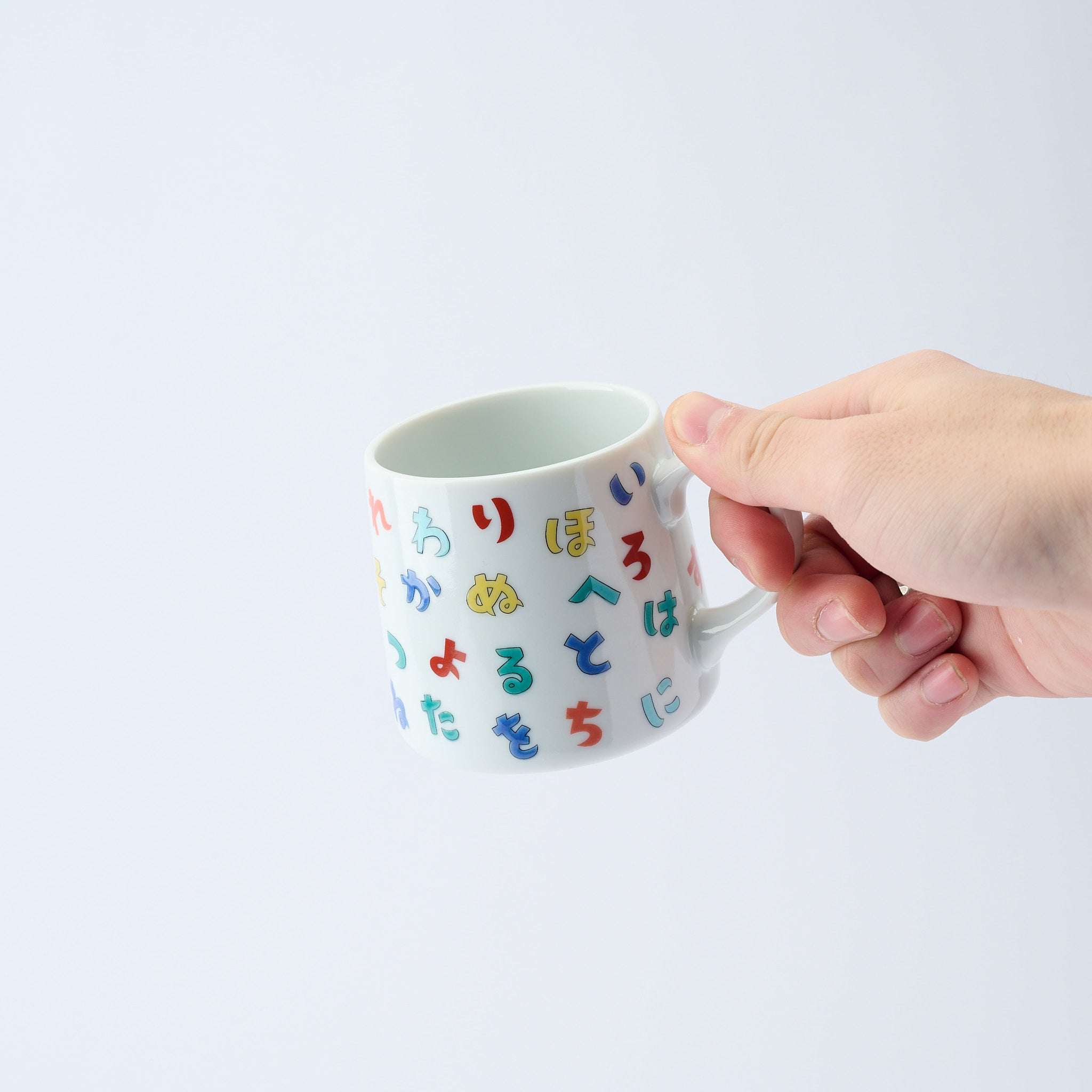 Iroha Letters Mug - JAPAN KUTANI SHOP