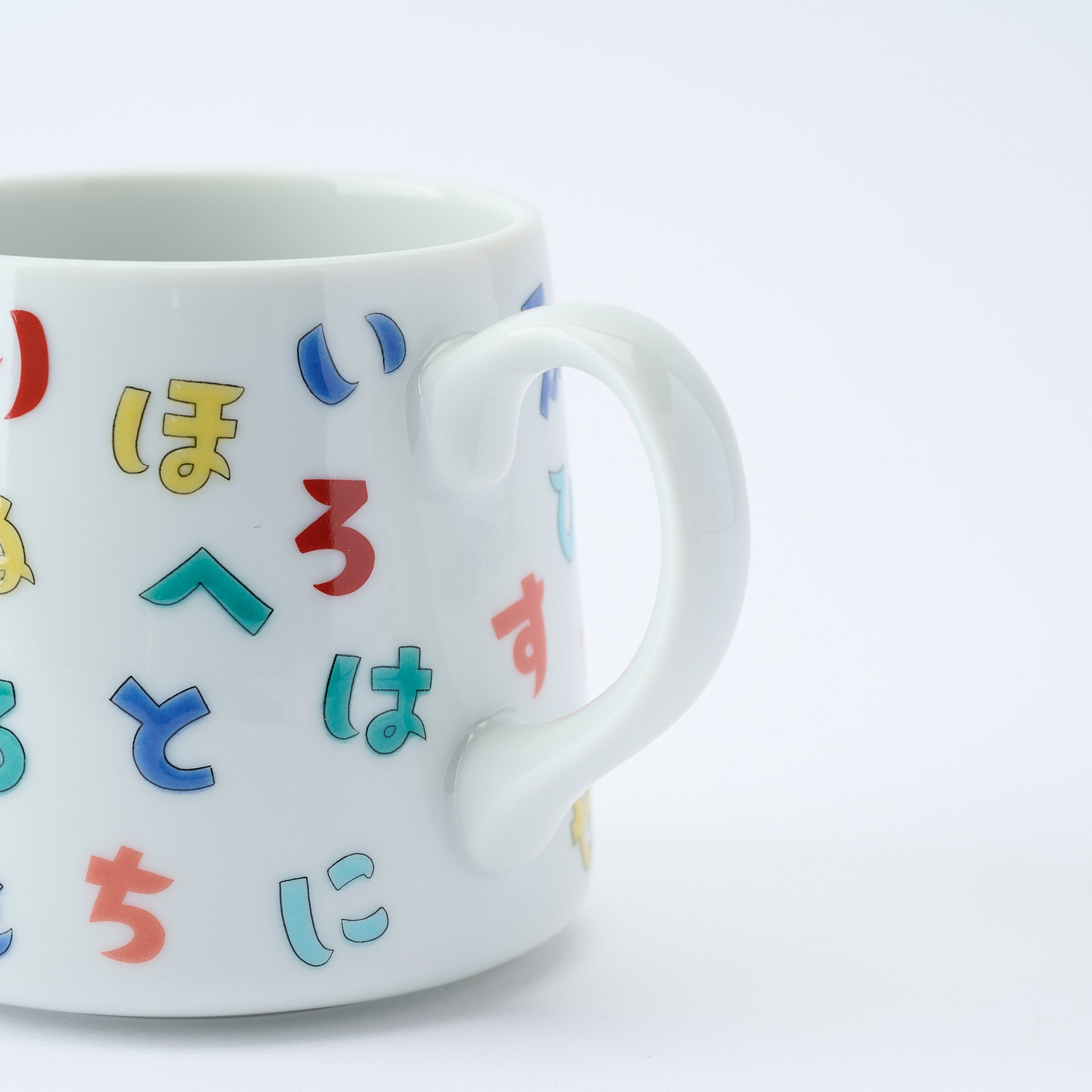 Iroha Letters Mug - JAPAN KUTANI SHOP