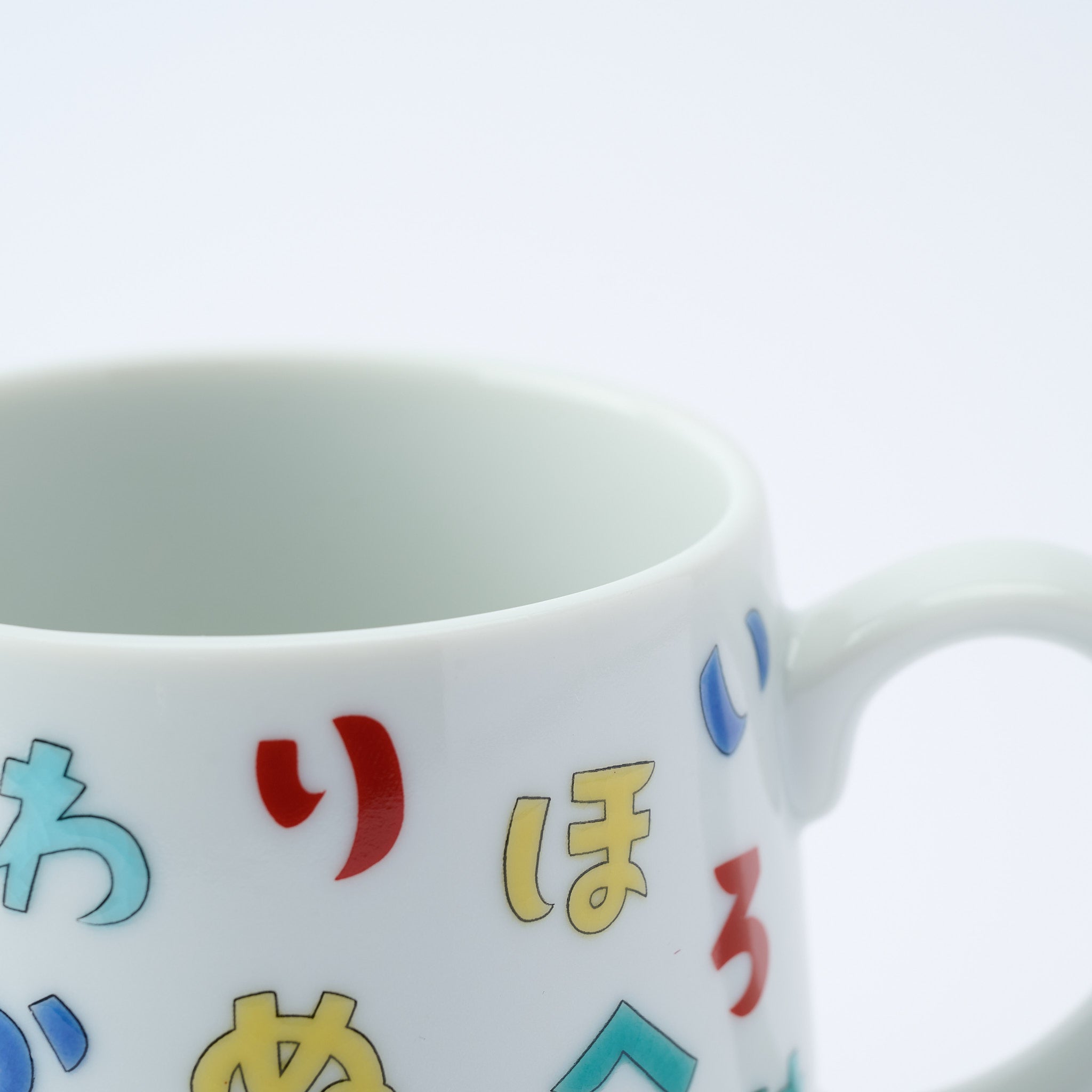 Iroha Letters Mug - JAPAN KUTANI SHOP