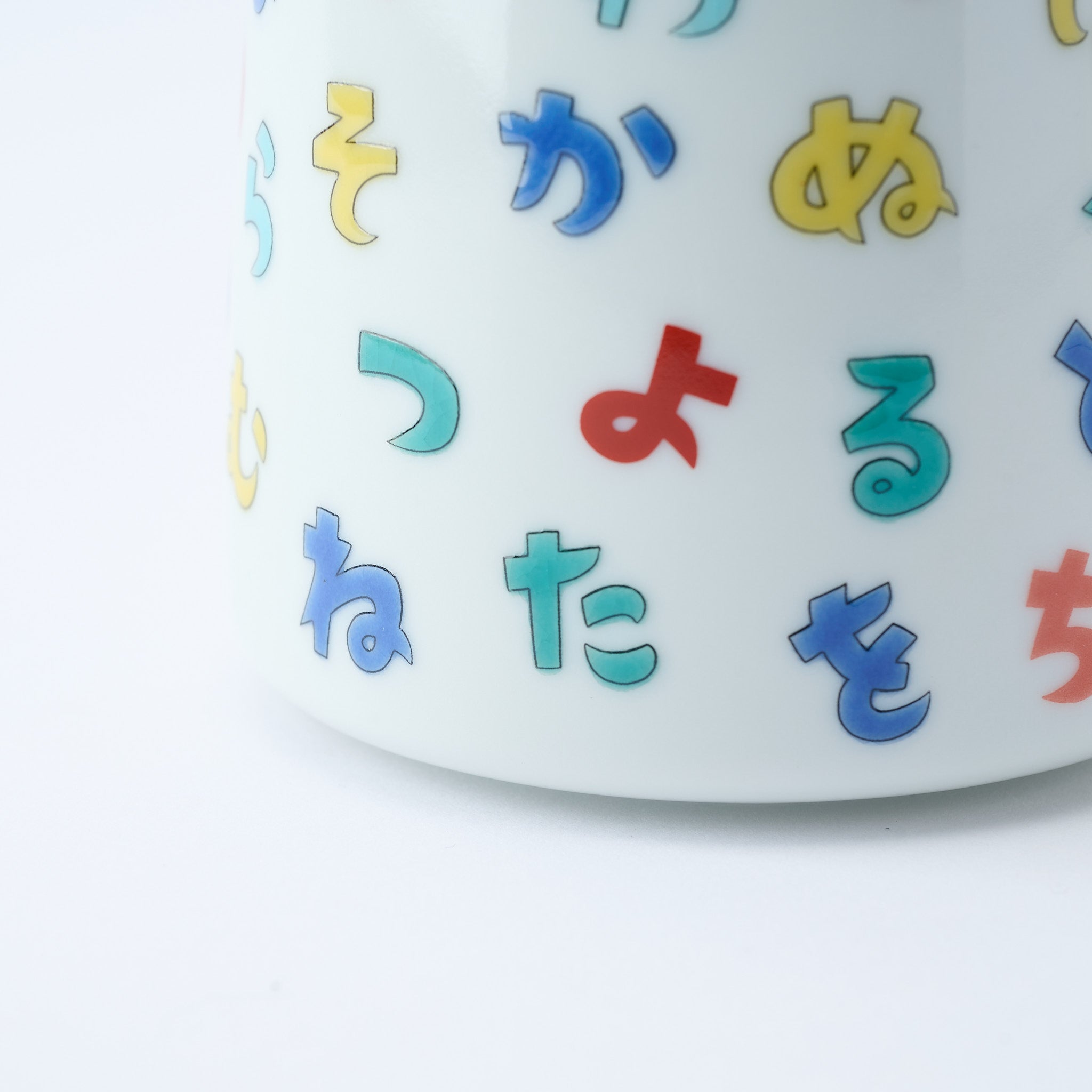 Iroha Letters Mug - JAPAN KUTANI SHOP