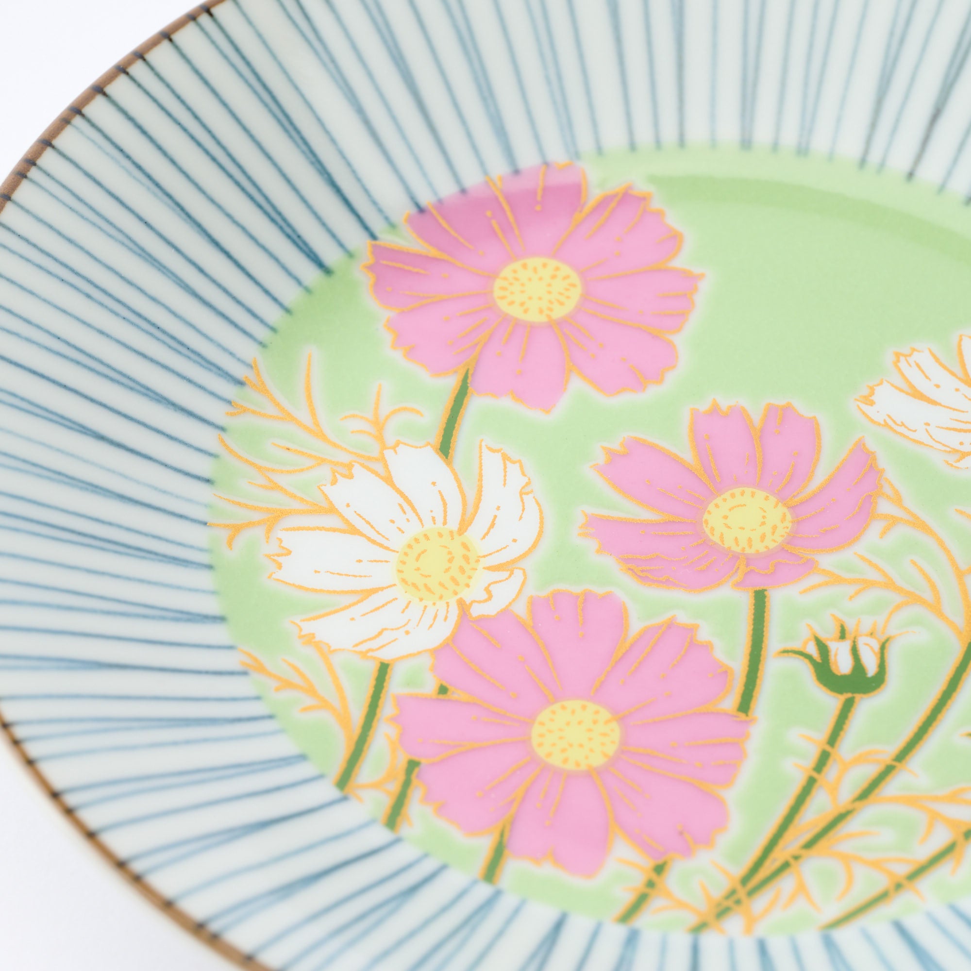 Joyful Flowers Side Plate Set - JAPAN KUTANI SHOP