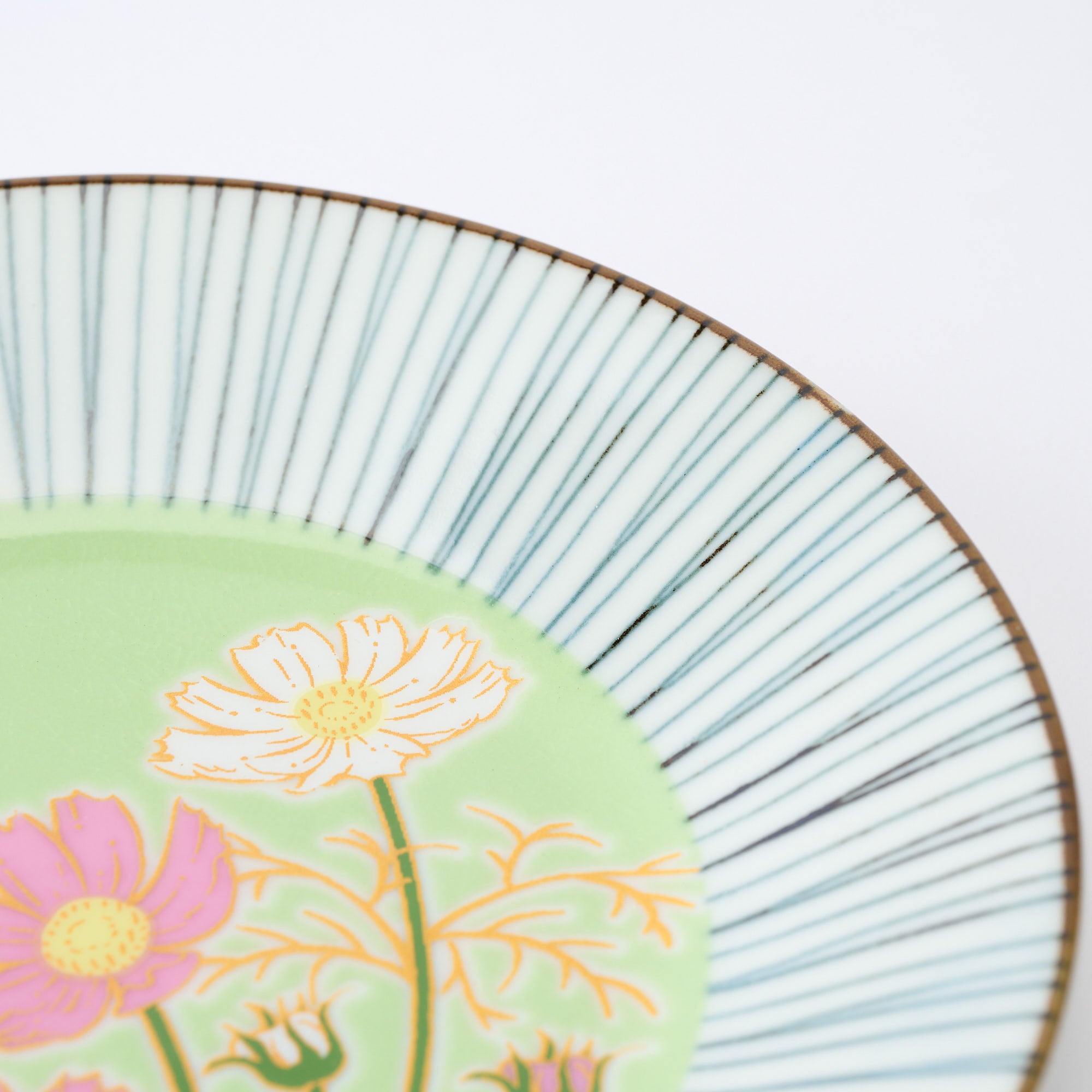 Joyful Flowers Side Plate Set - JAPAN KUTANI SHOP