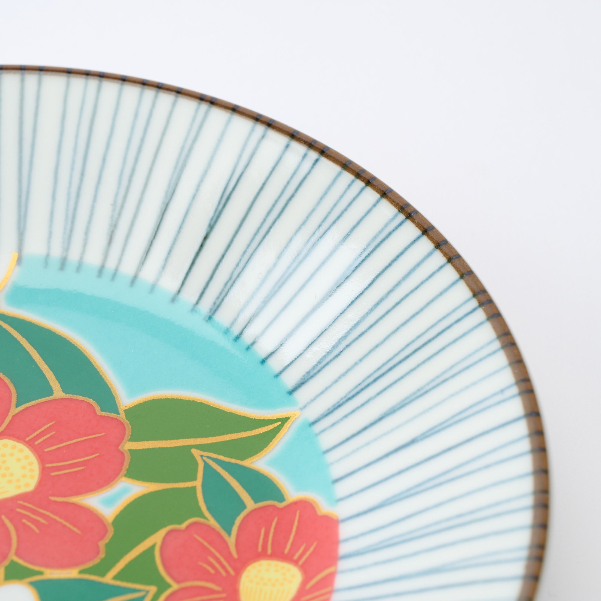 Joyful Flowers Side Plate Set - JAPAN KUTANI SHOP