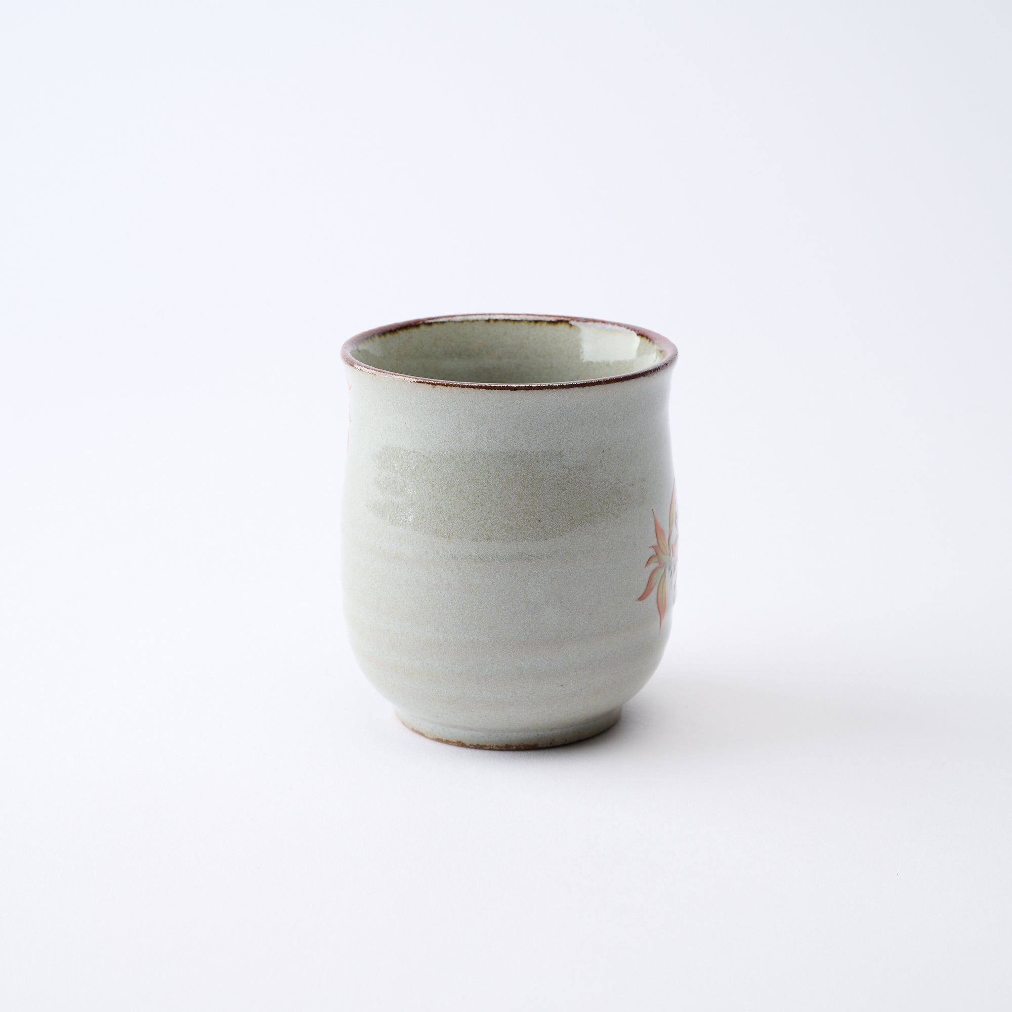 組湯呑 金箔山桜に鳥 - JAPAN KUTANI SHOP