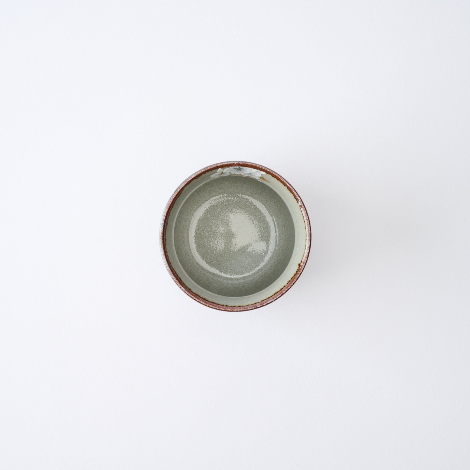 組湯呑 金箔山桜に鳥 - JAPAN KUTANI SHOP