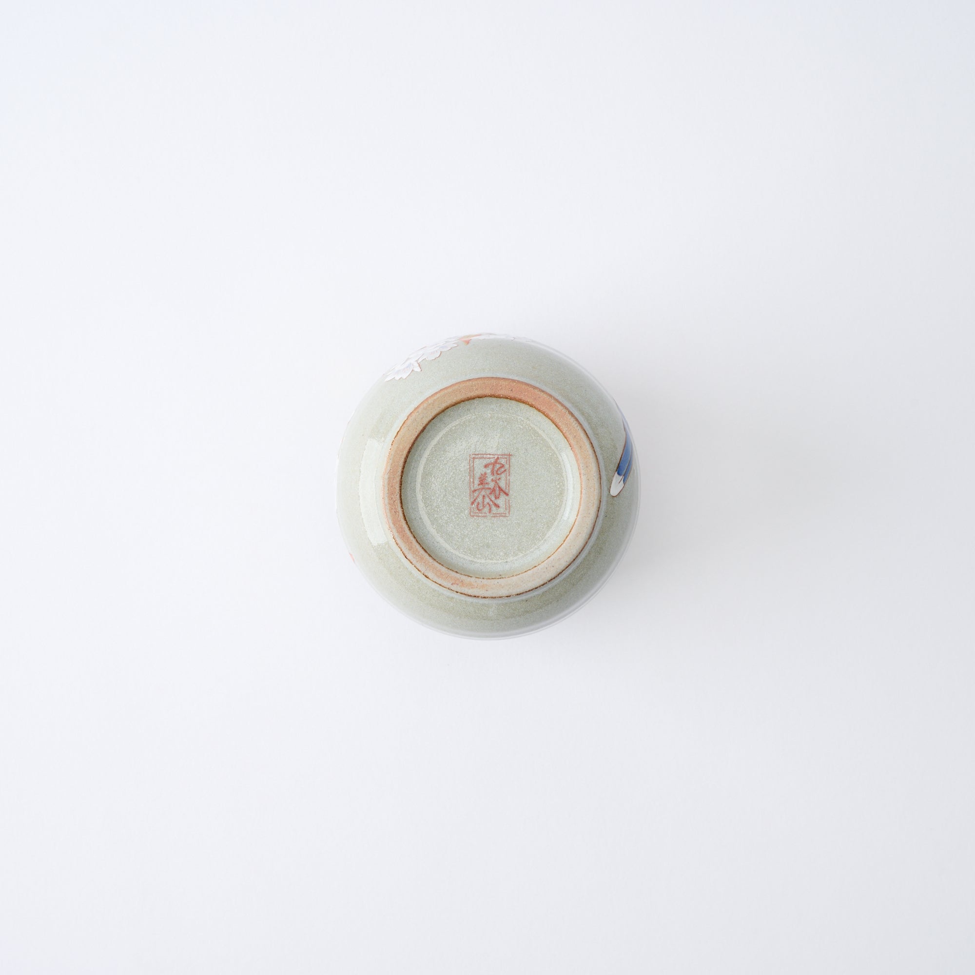 組湯呑 金箔山桜に鳥 - JAPAN KUTANI SHOP