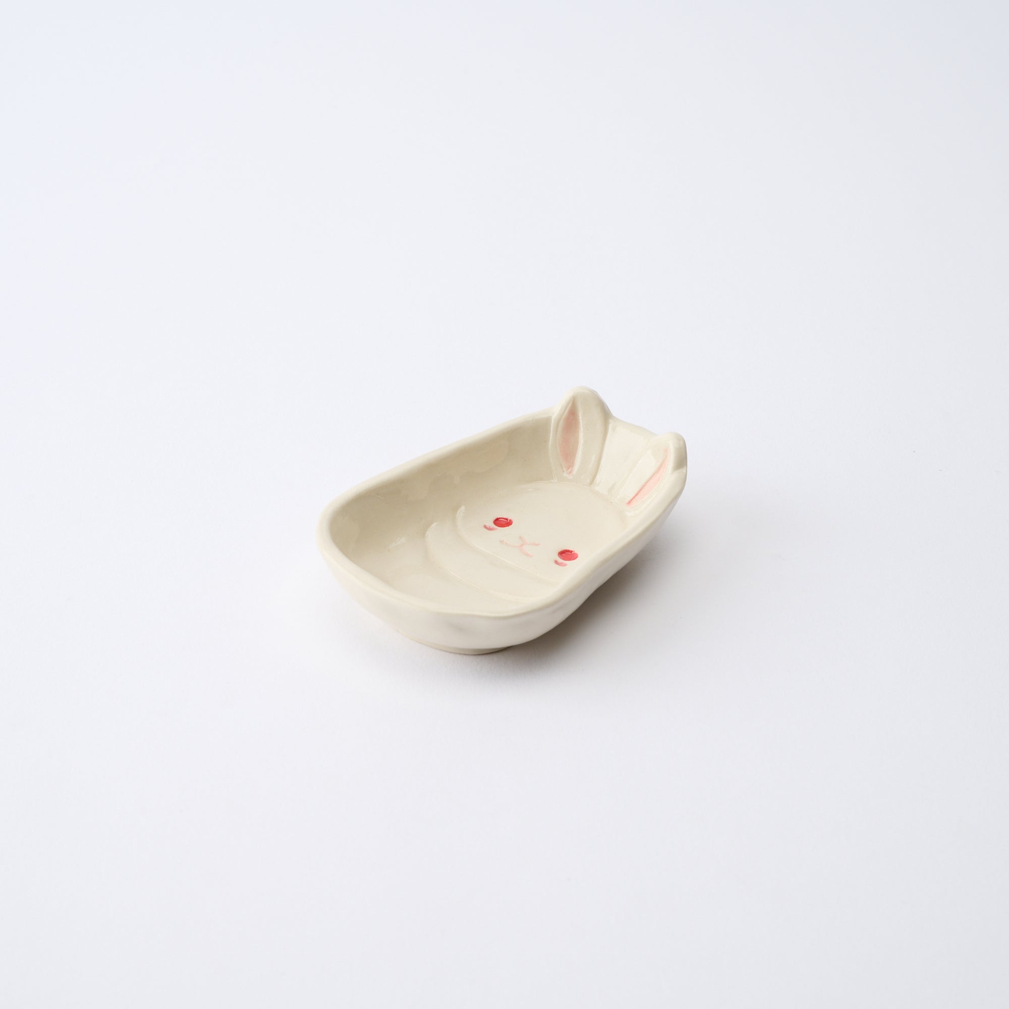 Rabbit Silhouette Sauce Plate - JAPAN KUTANI SHOP