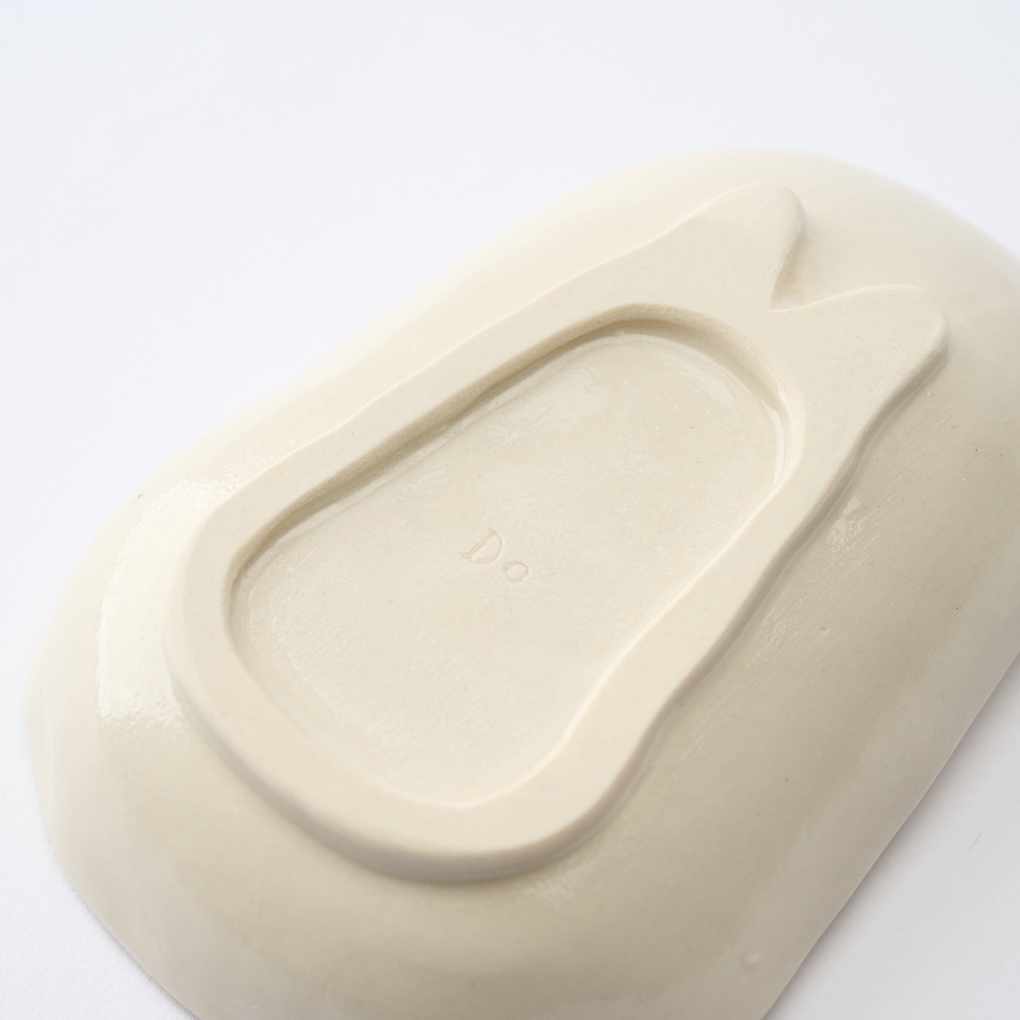 Rabbit Silhouette Sauce Plate - JAPAN KUTANI SHOP