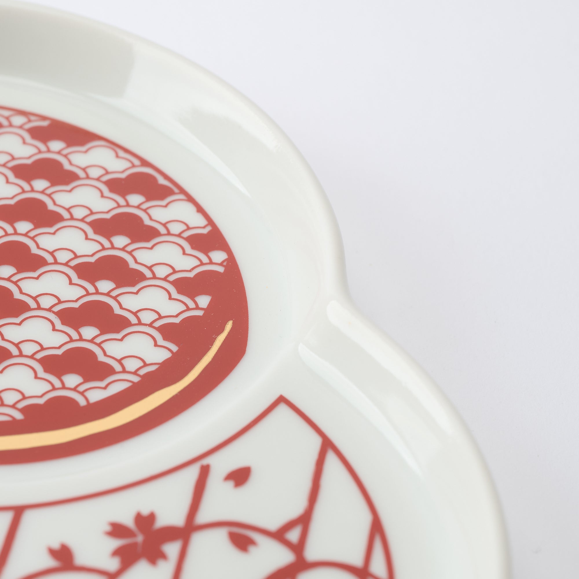 Auspicious Tomoe Side Plate　 - JAPAN KUTANI SHOP