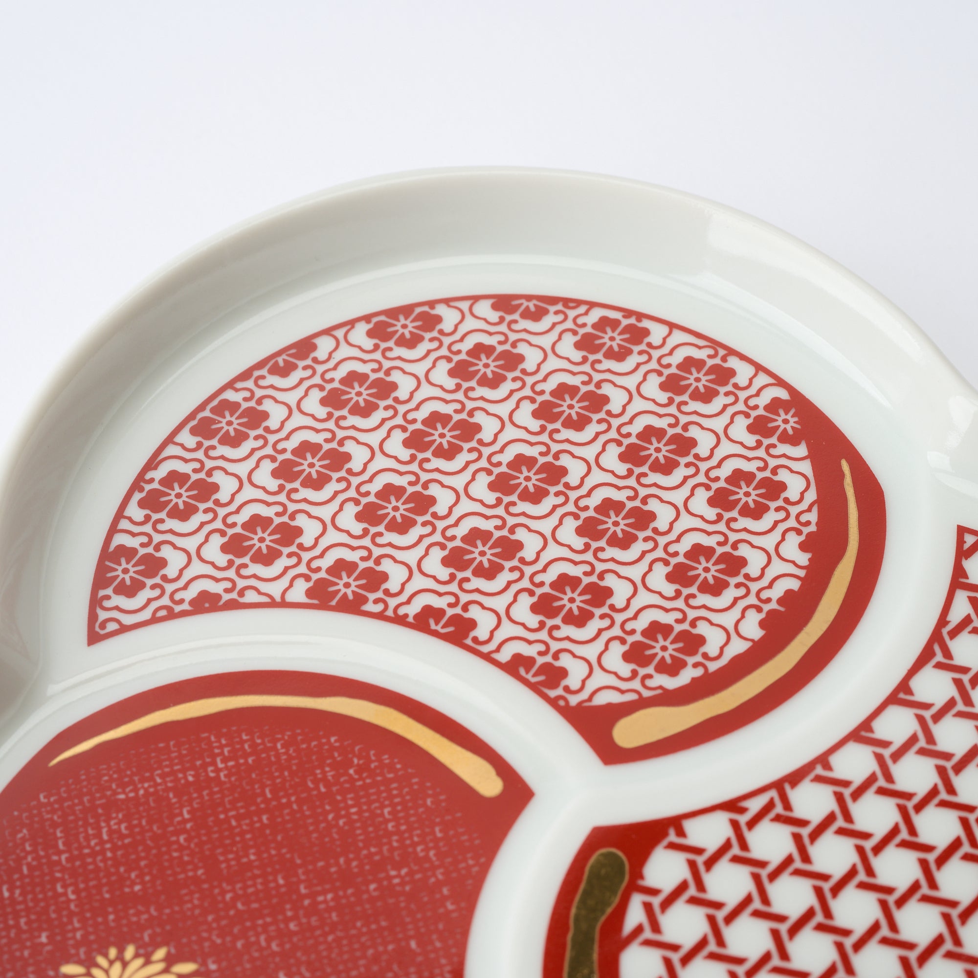 Auspicious Tomoe Side Plate　 - JAPAN KUTANI SHOP