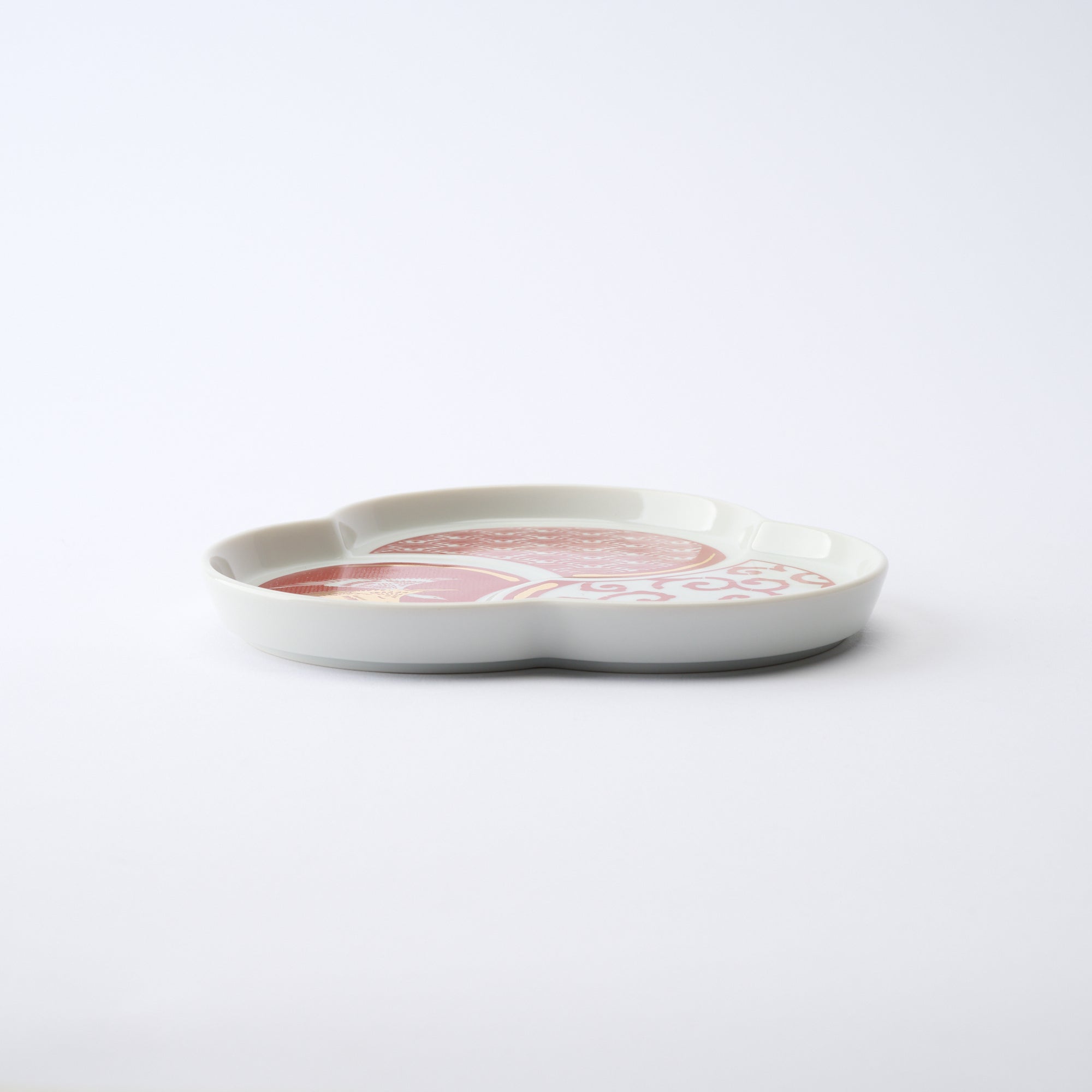 Auspicious Tomoe Side Plate　 - JAPAN KUTANI SHOP