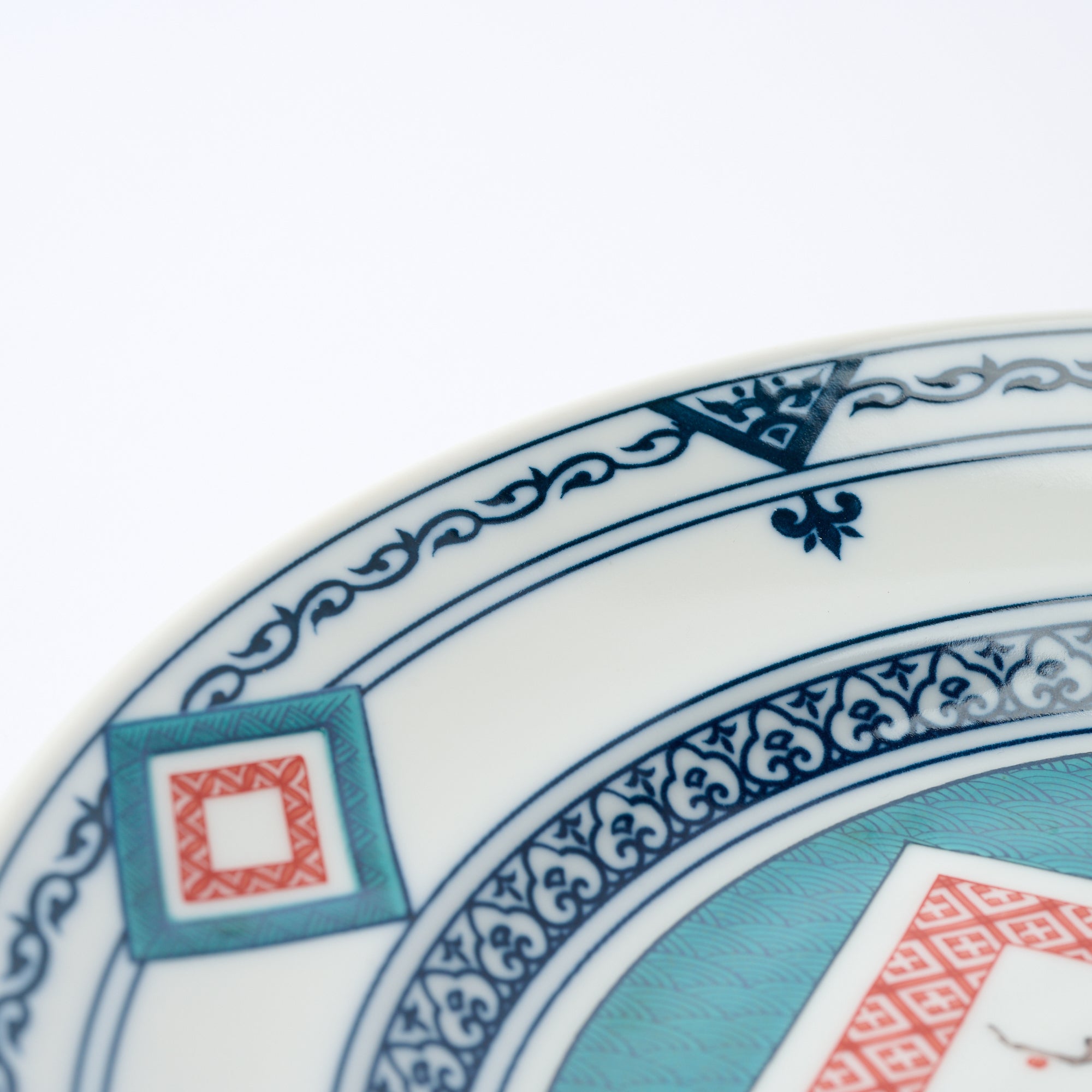 Ko-Kutani Flower and Bird Dinner Plate - JAPAN KUTANI SHOP