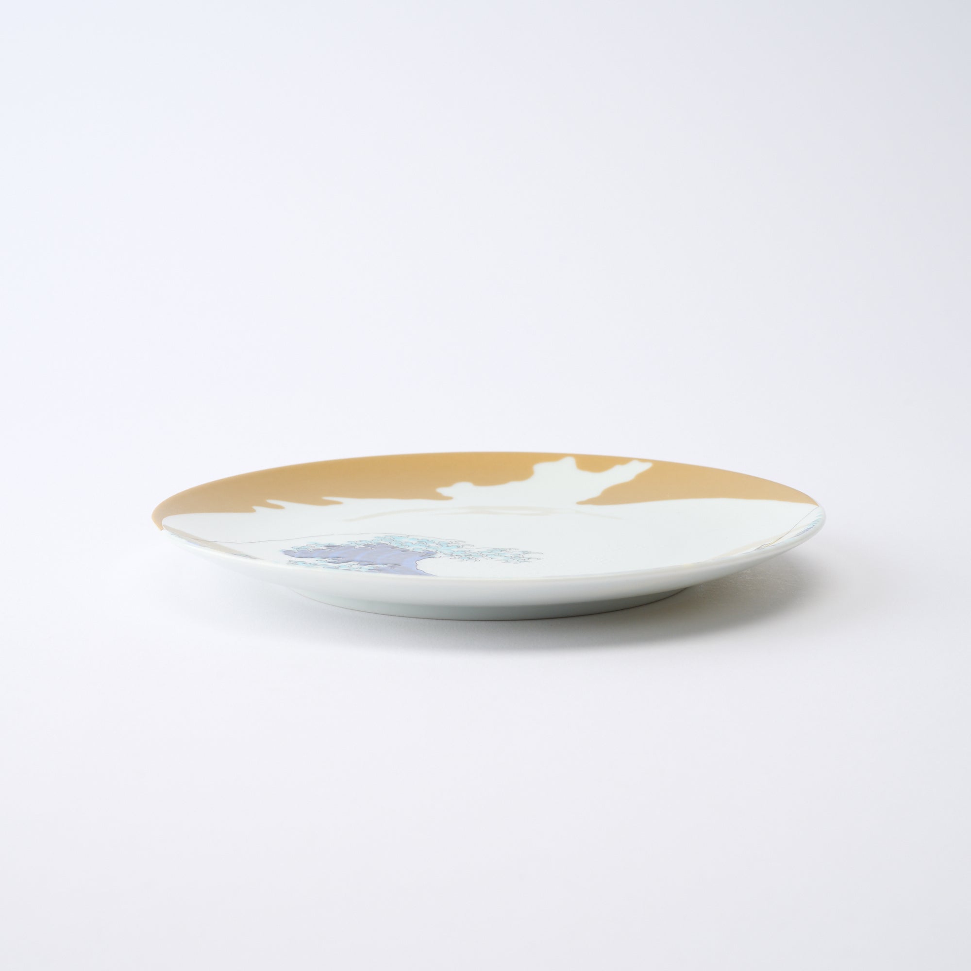 Traditional Japanese Art Side Plate - JAPAN KUTANI SHOP