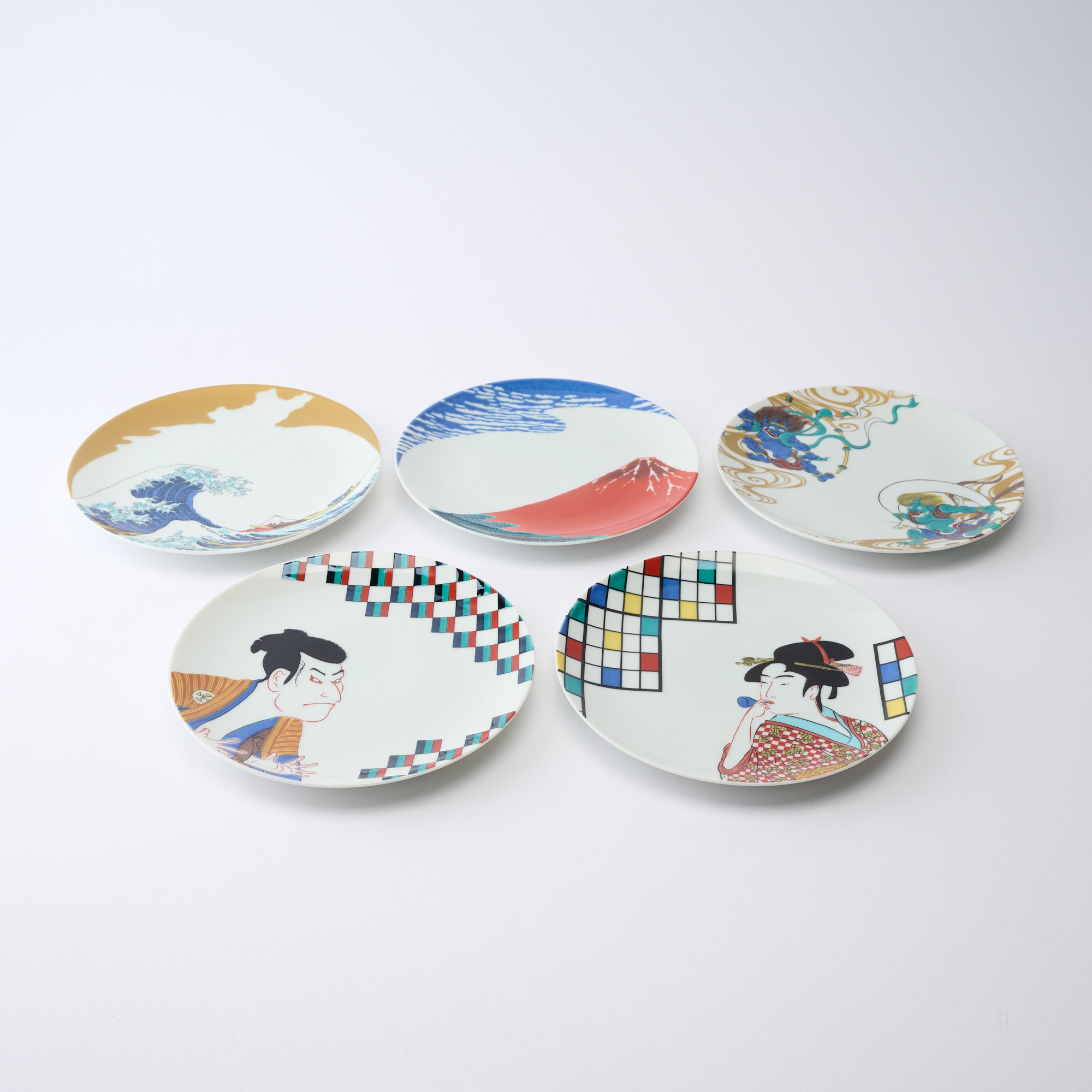 Traditional Japanese Art Side Plate - JAPAN KUTANI SHOP