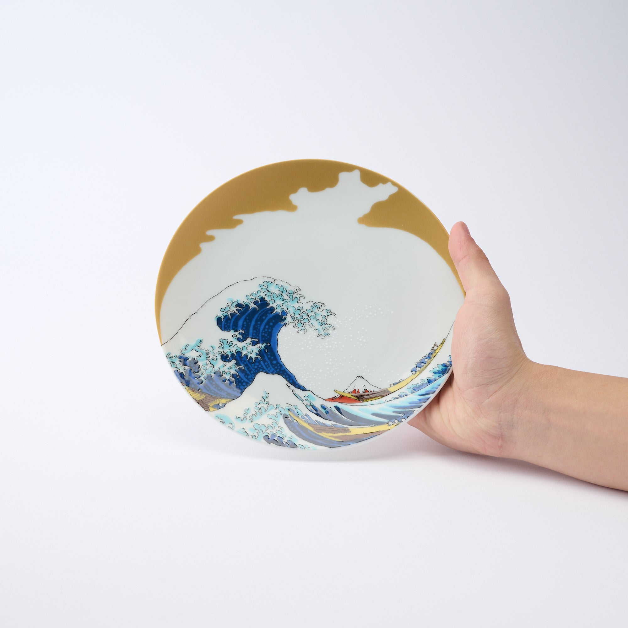 Traditional Japanese Art Side Plate - JAPAN KUTANI SHOP