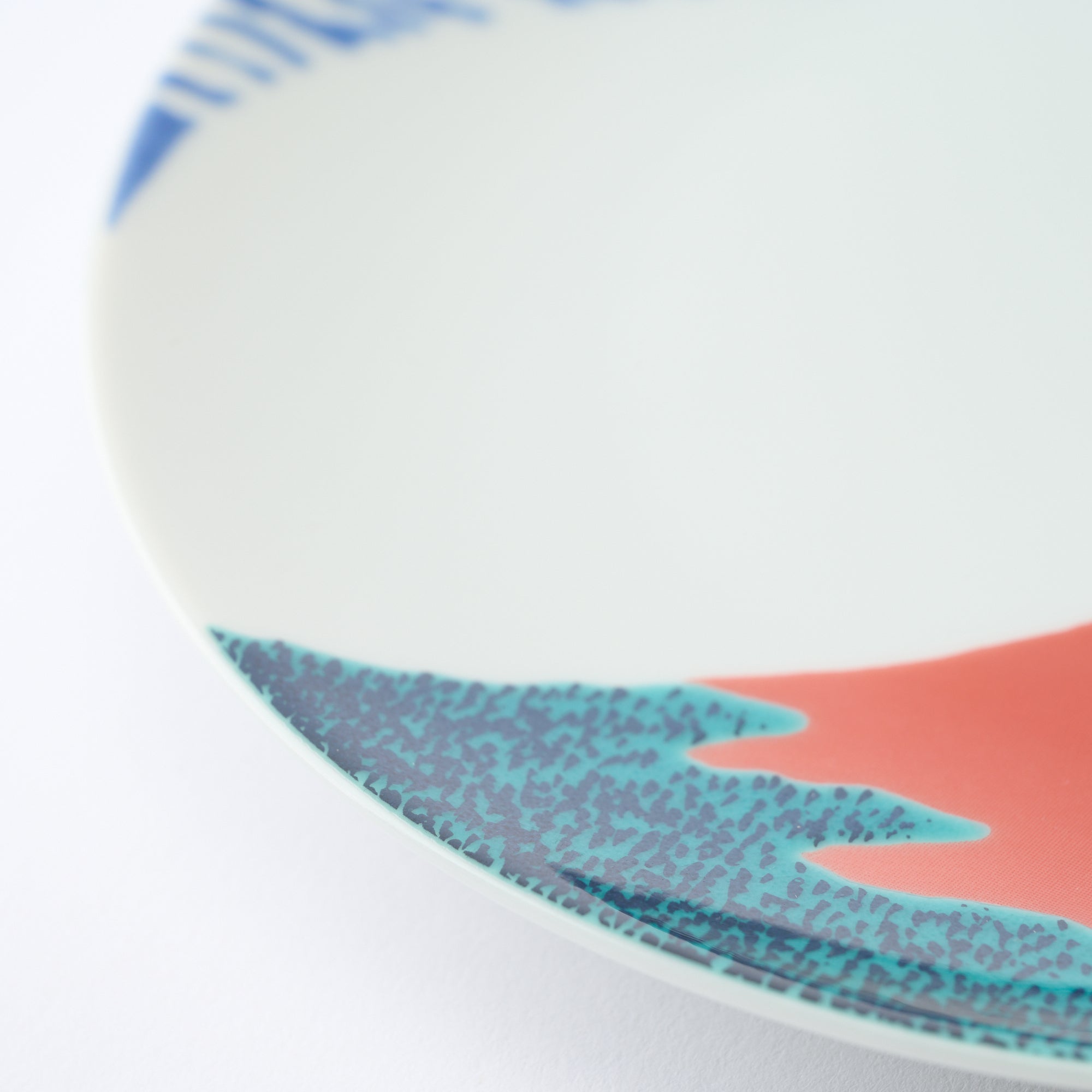 Traditional Japanese Art Side Plate - JAPAN KUTANI SHOP