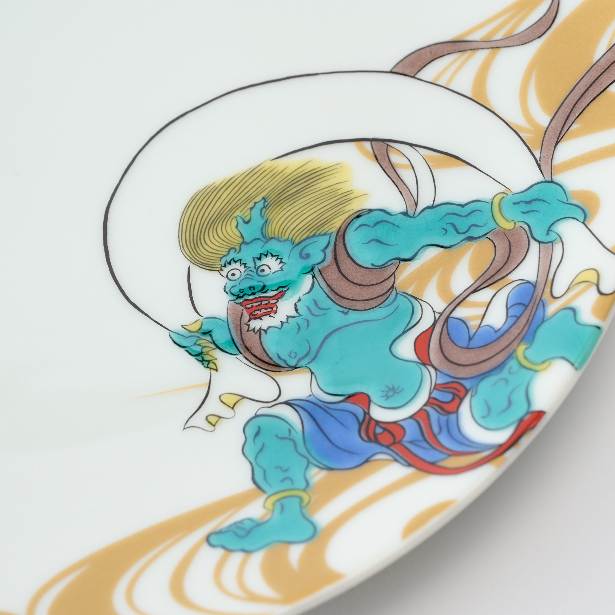 Traditional Japanese Art Side Plate - JAPAN KUTANI SHOP