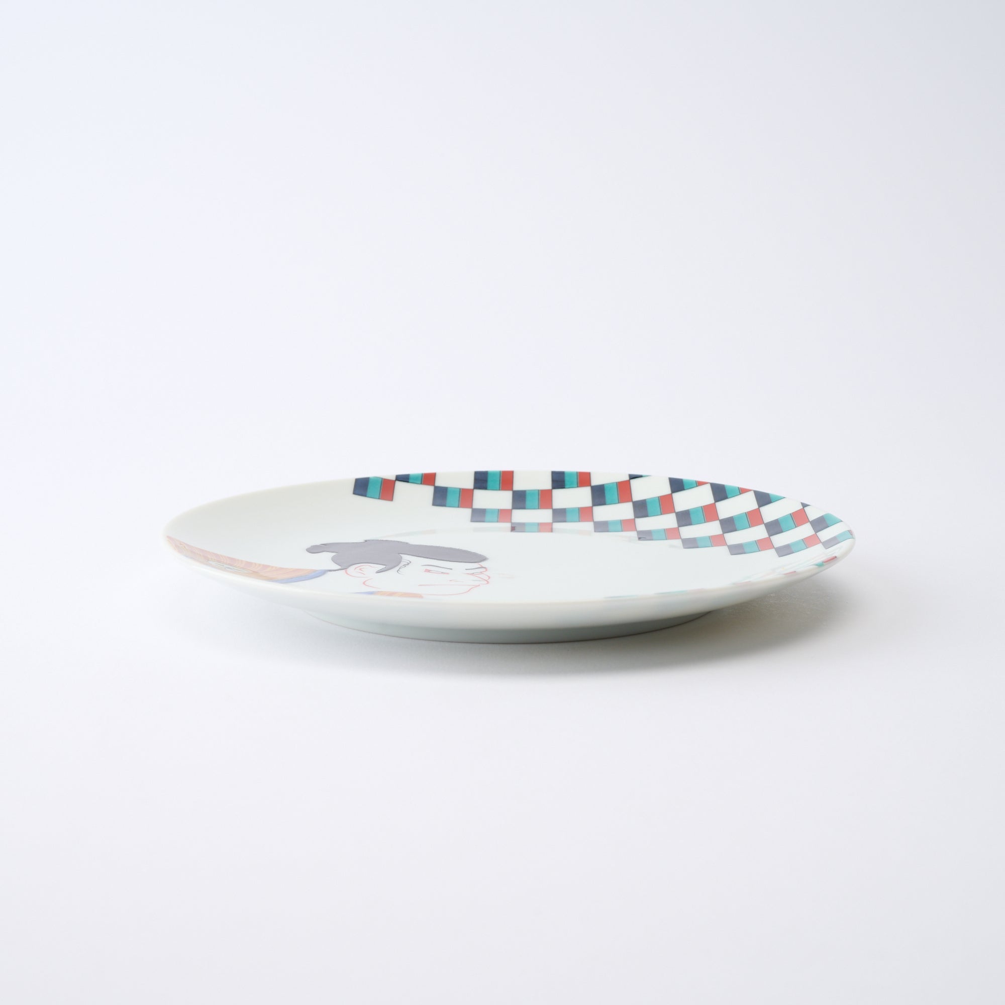 Traditional Japanese Art Side Plate - JAPAN KUTANI SHOP