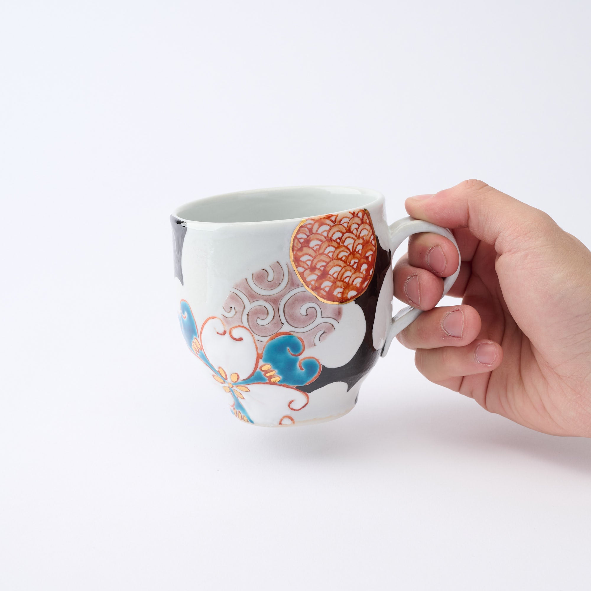 マグカップ 色華小紋 - JAPAN KUTANI SHOP