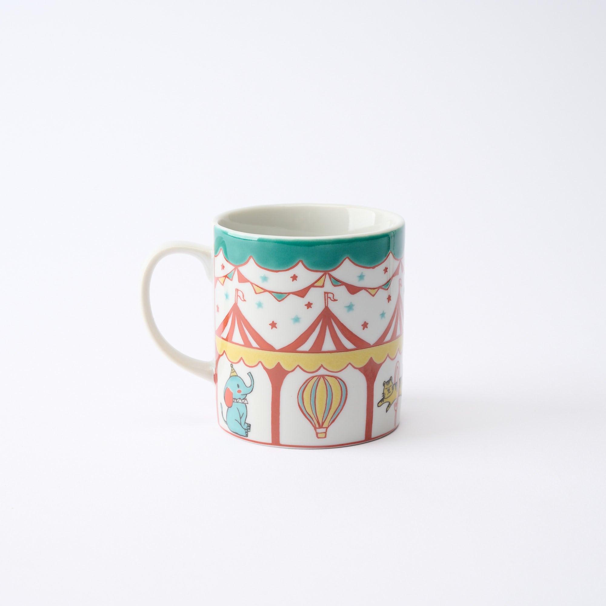 マグカップ　色絵サーカス - JAPAN KUTANI SHOP