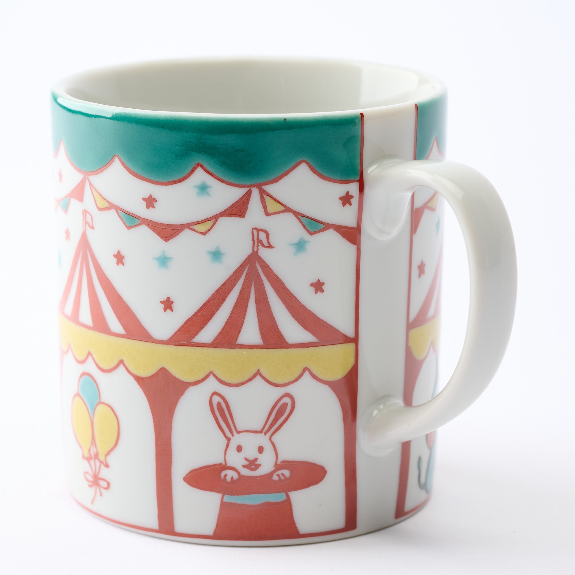 マグカップ　色絵サーカス - JAPAN KUTANI SHOP