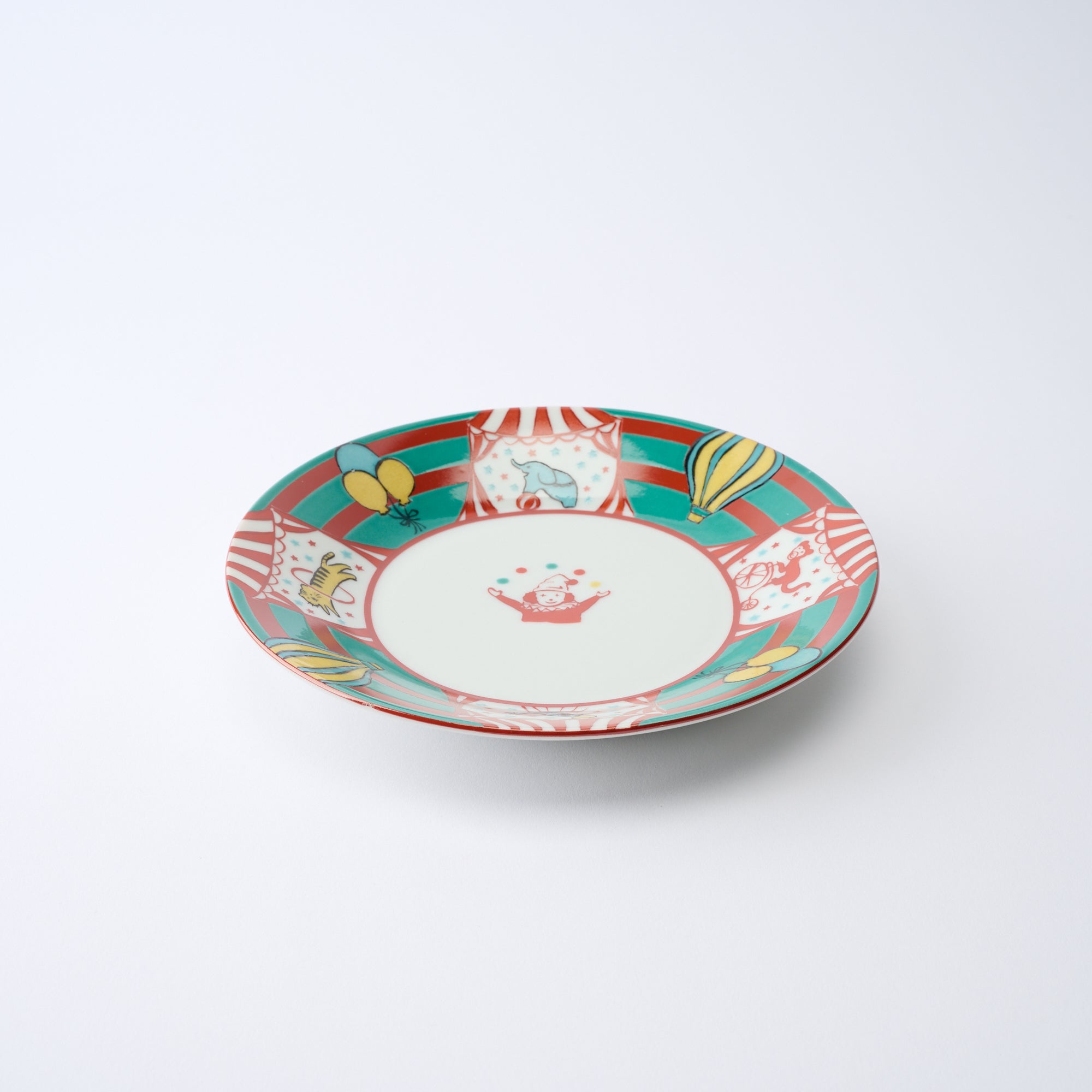 Circus Parade Side Plate - JAPAN KUTANI SHOP