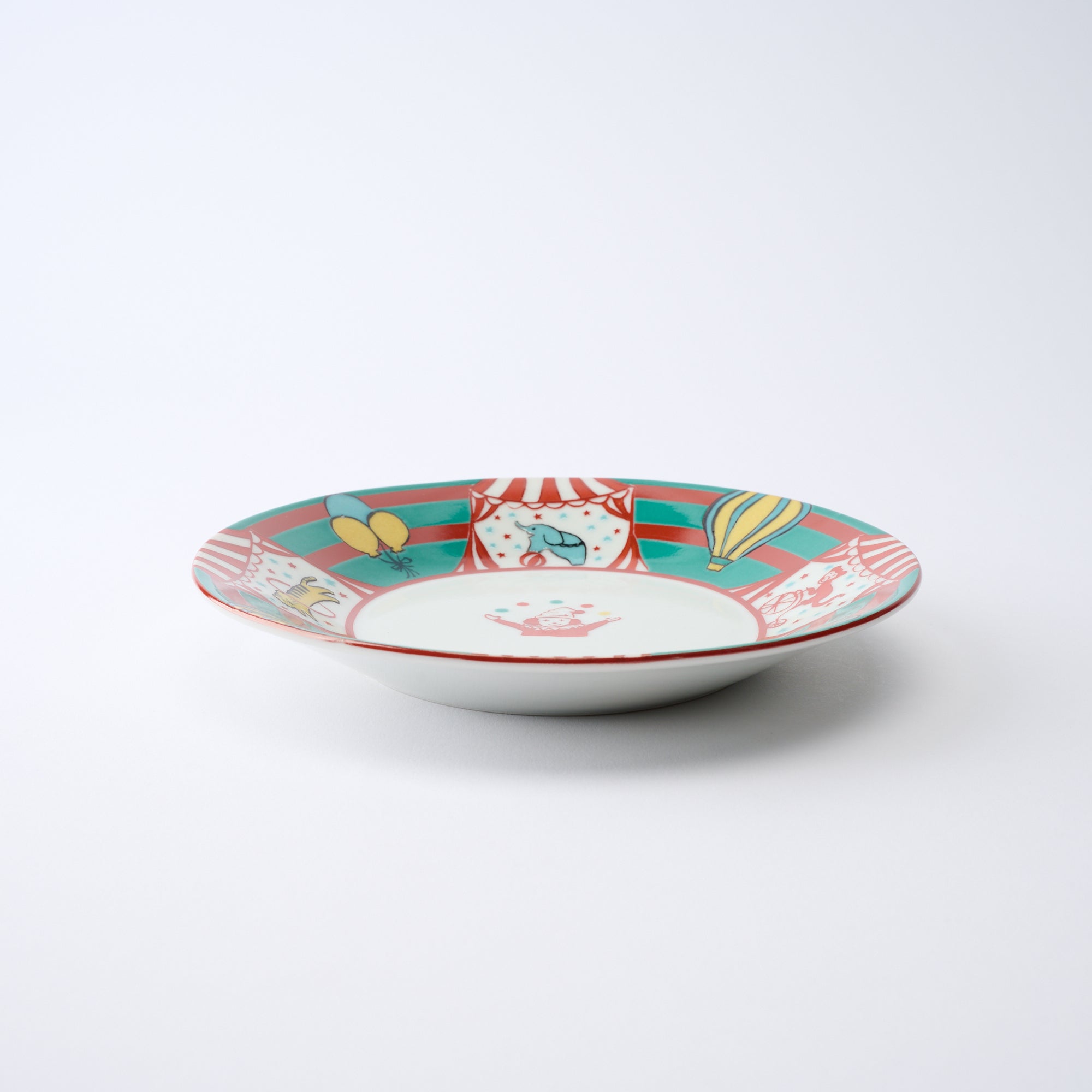 Circus Parade Side Plate - JAPAN KUTANI SHOP