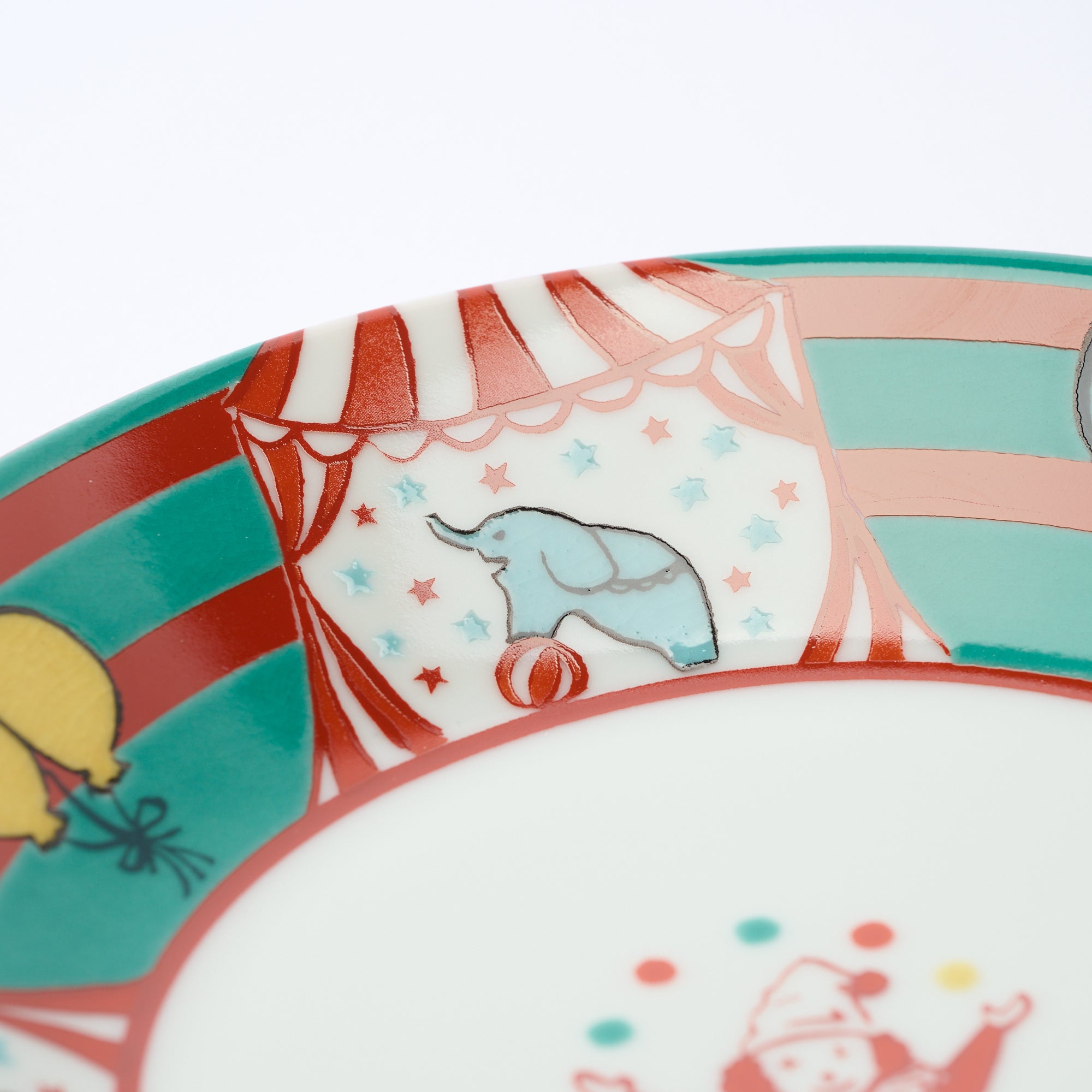 Circus Parade Side Plate - JAPAN KUTANI SHOP
