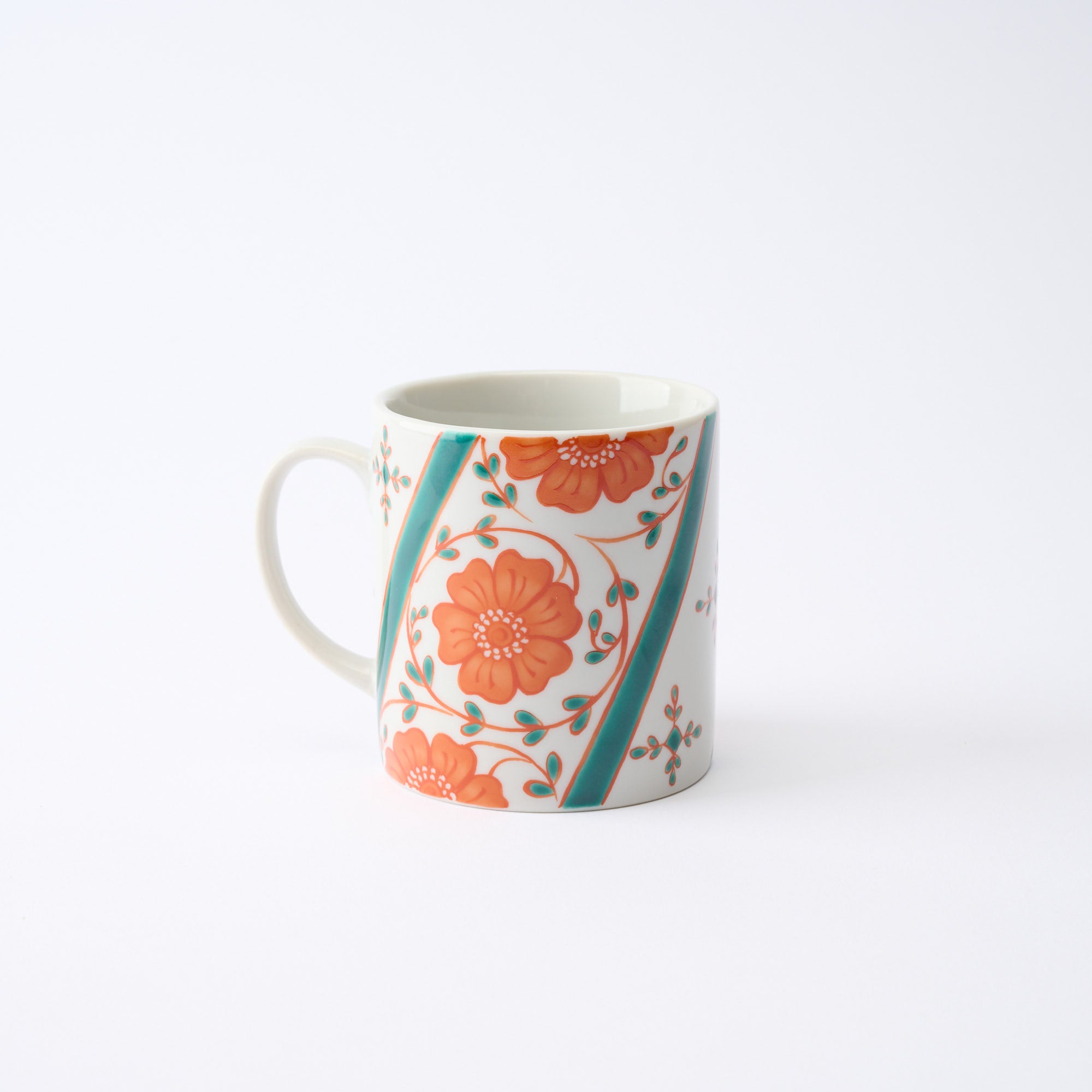 マグカップ　色絵花並べ - JAPAN KUTANI SHOP