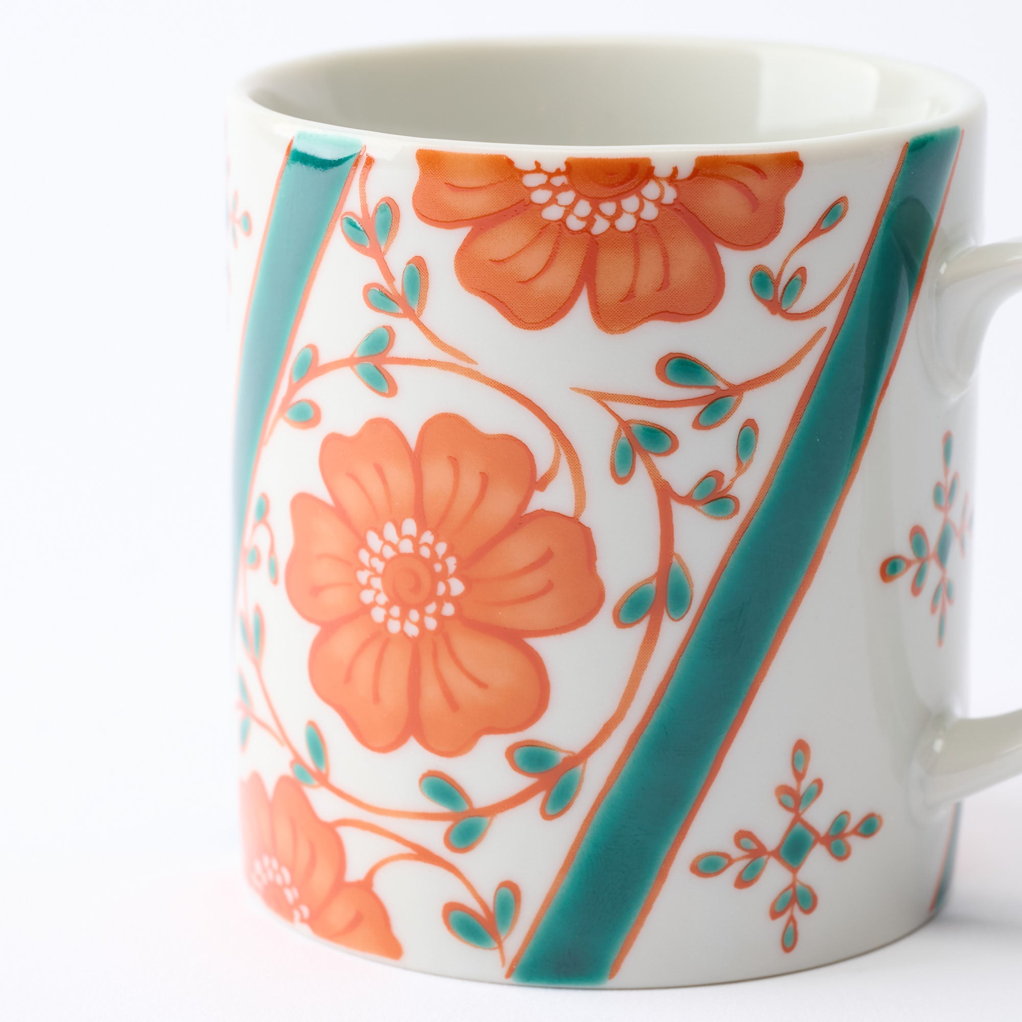 マグカップ　色絵花並べ - JAPAN KUTANI SHOP