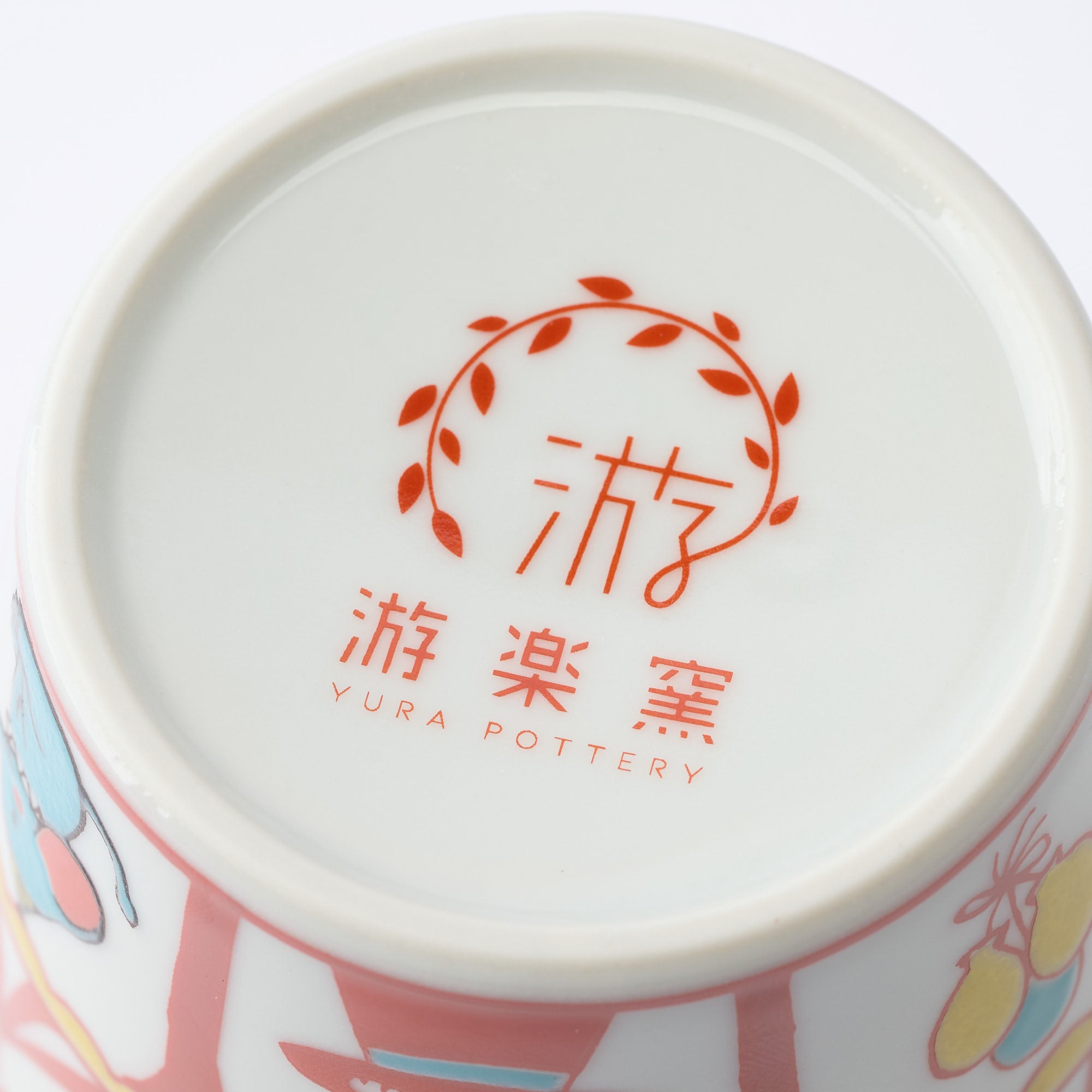そばちょこ　色絵サーカス - JAPAN KUTANI SHOP